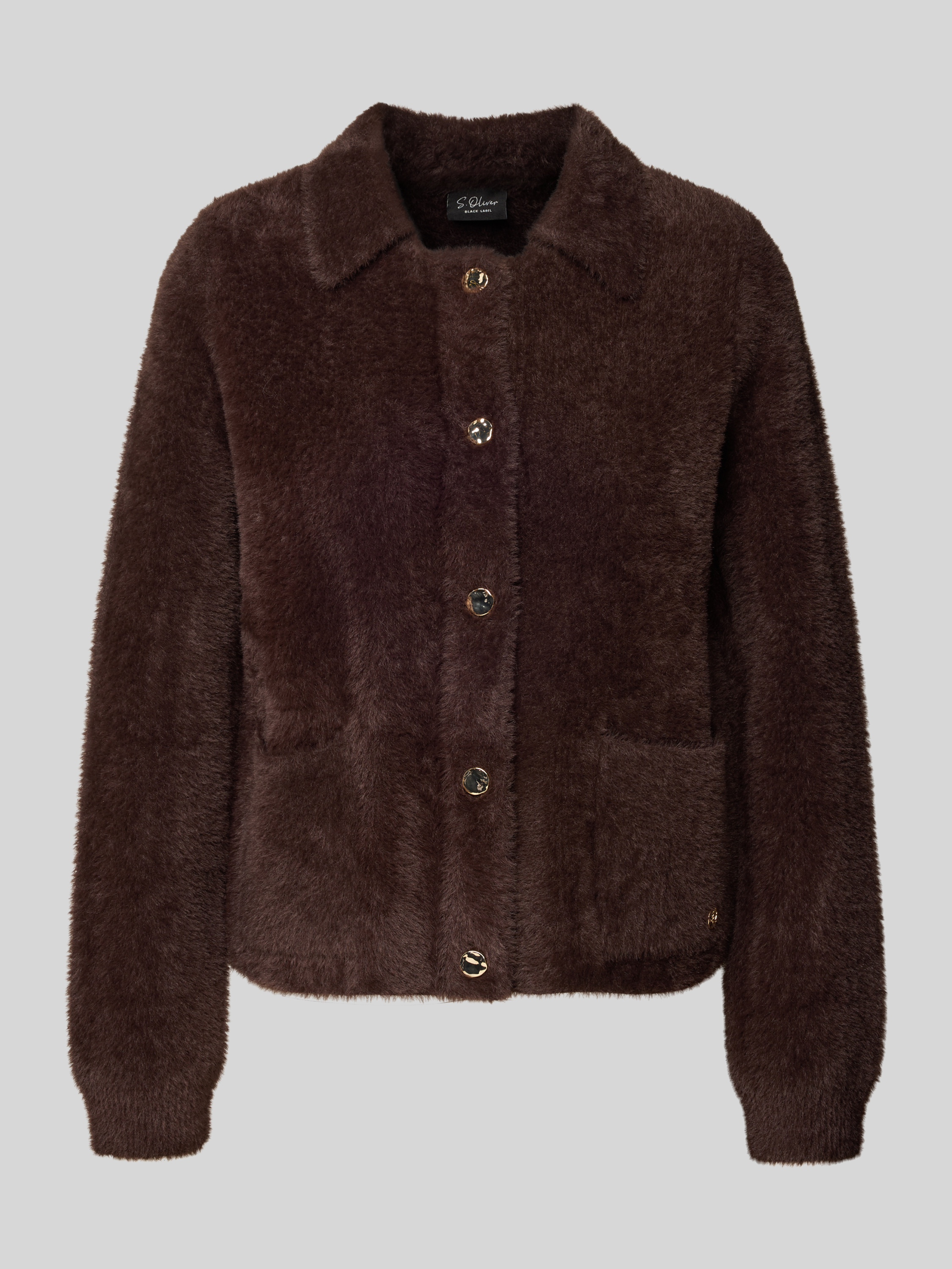 S.Oliver BLACK LABEL Damen Strickjacke – Lässiger Look Mit Tollem Tragegefühl