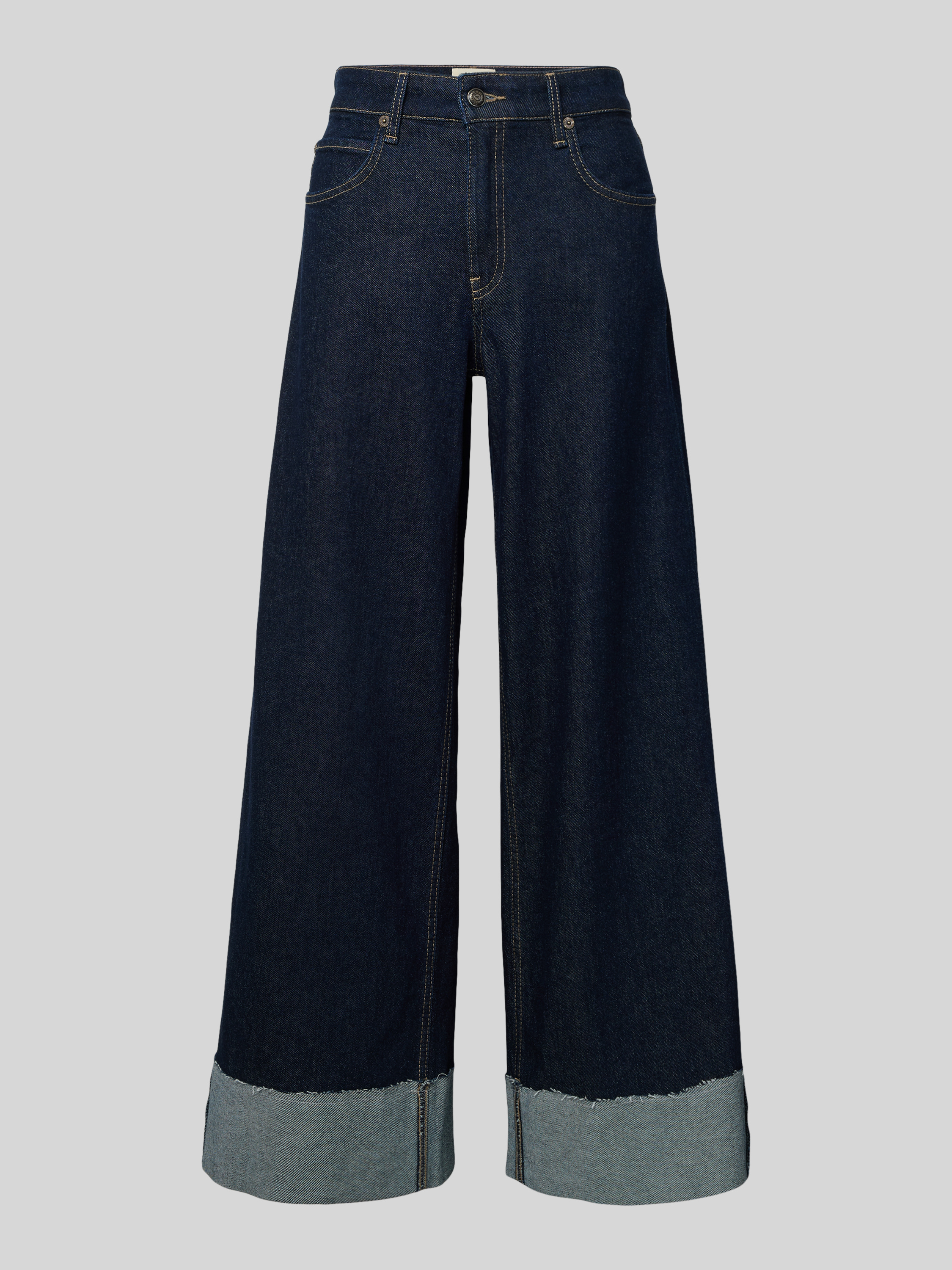 Mac Wide Leg Lightweight Cotton/Denim Stretch Jean D322 Ash Grey 32L