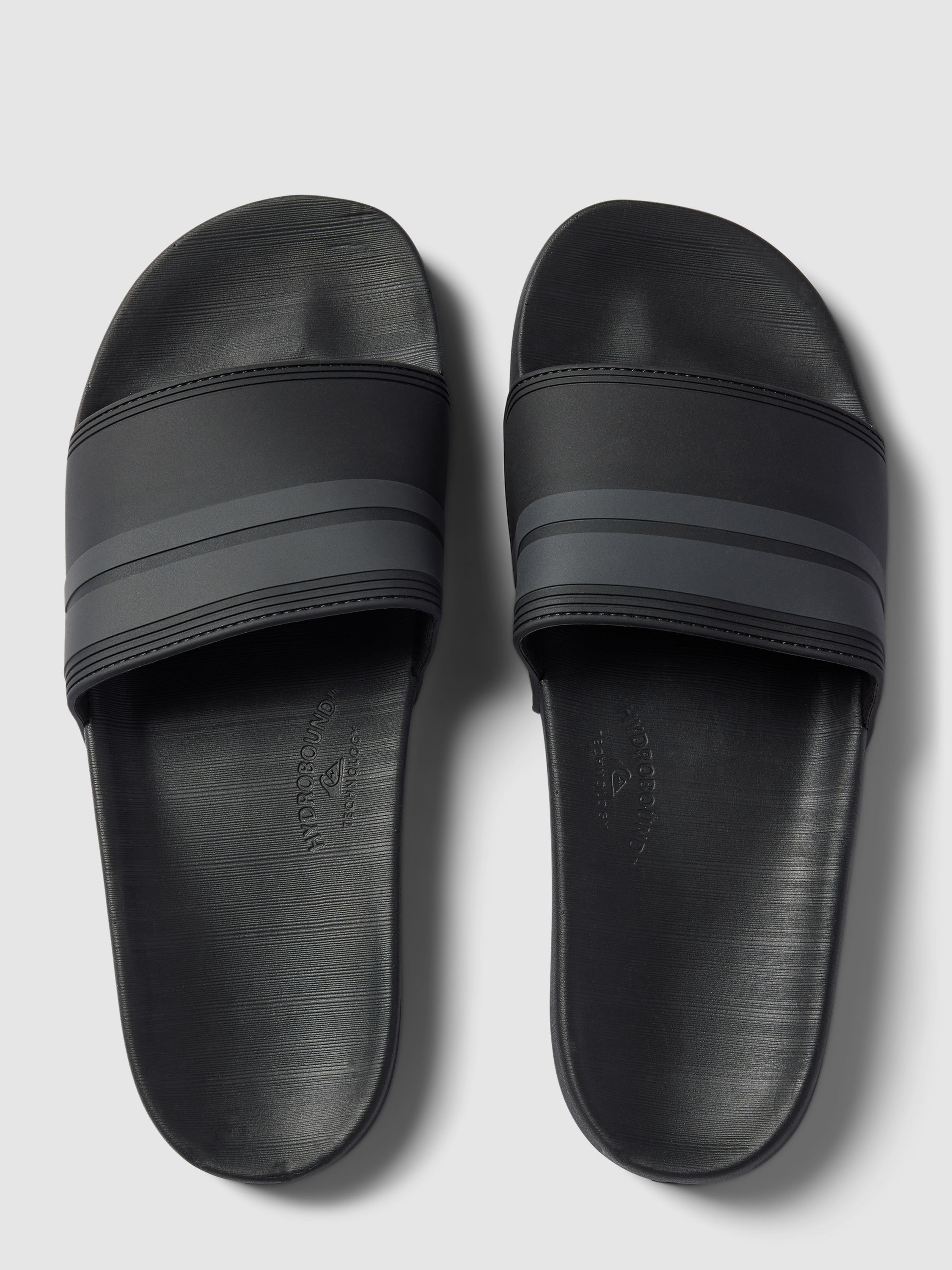 Quiksilver Slides mit Label-Detail Modell 'RIVI' (black) online kaufen