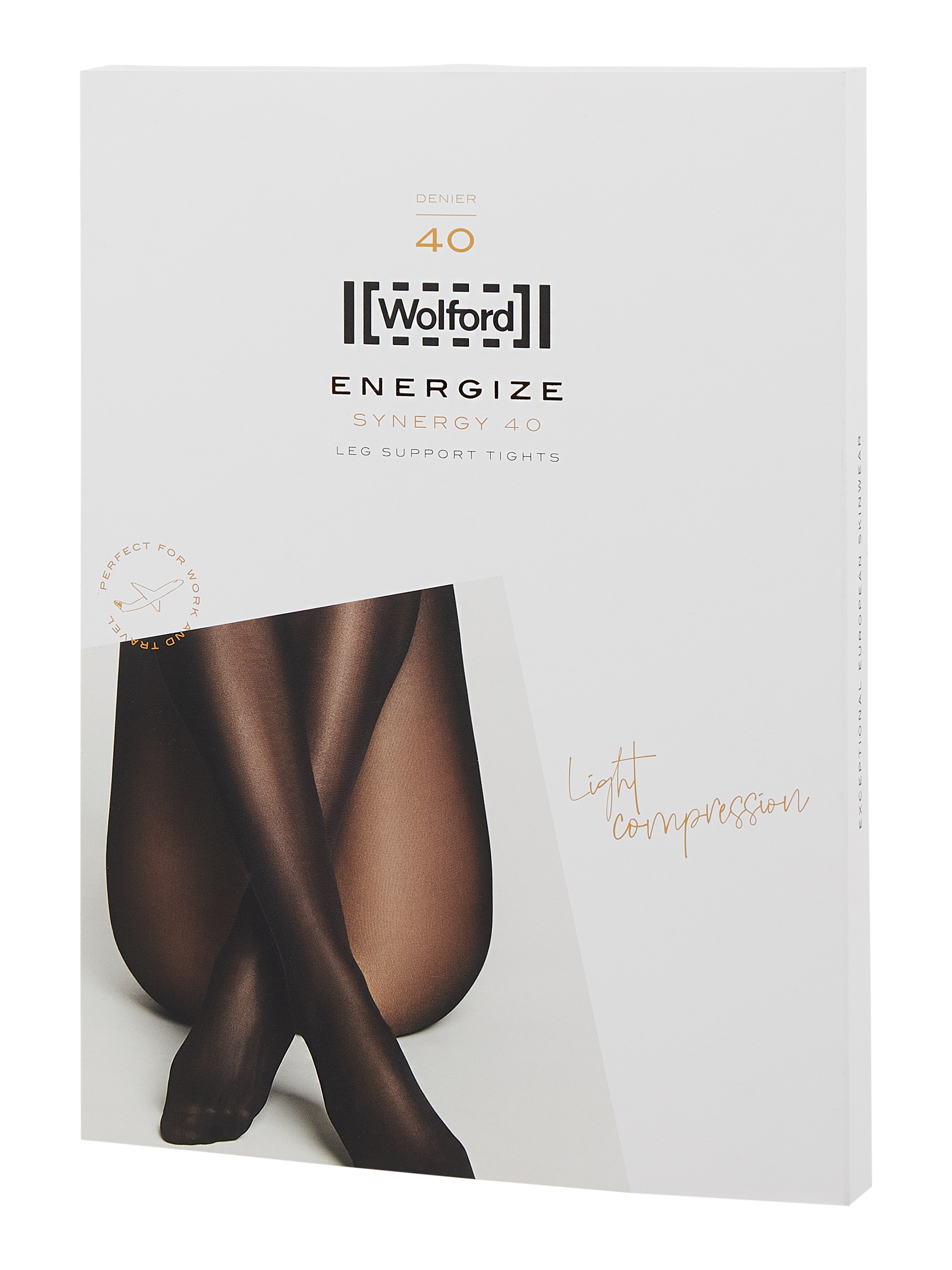 Kup online Wolford Rajstopy z dodatkiem streczu model ‘Synergy’ — 40 ...