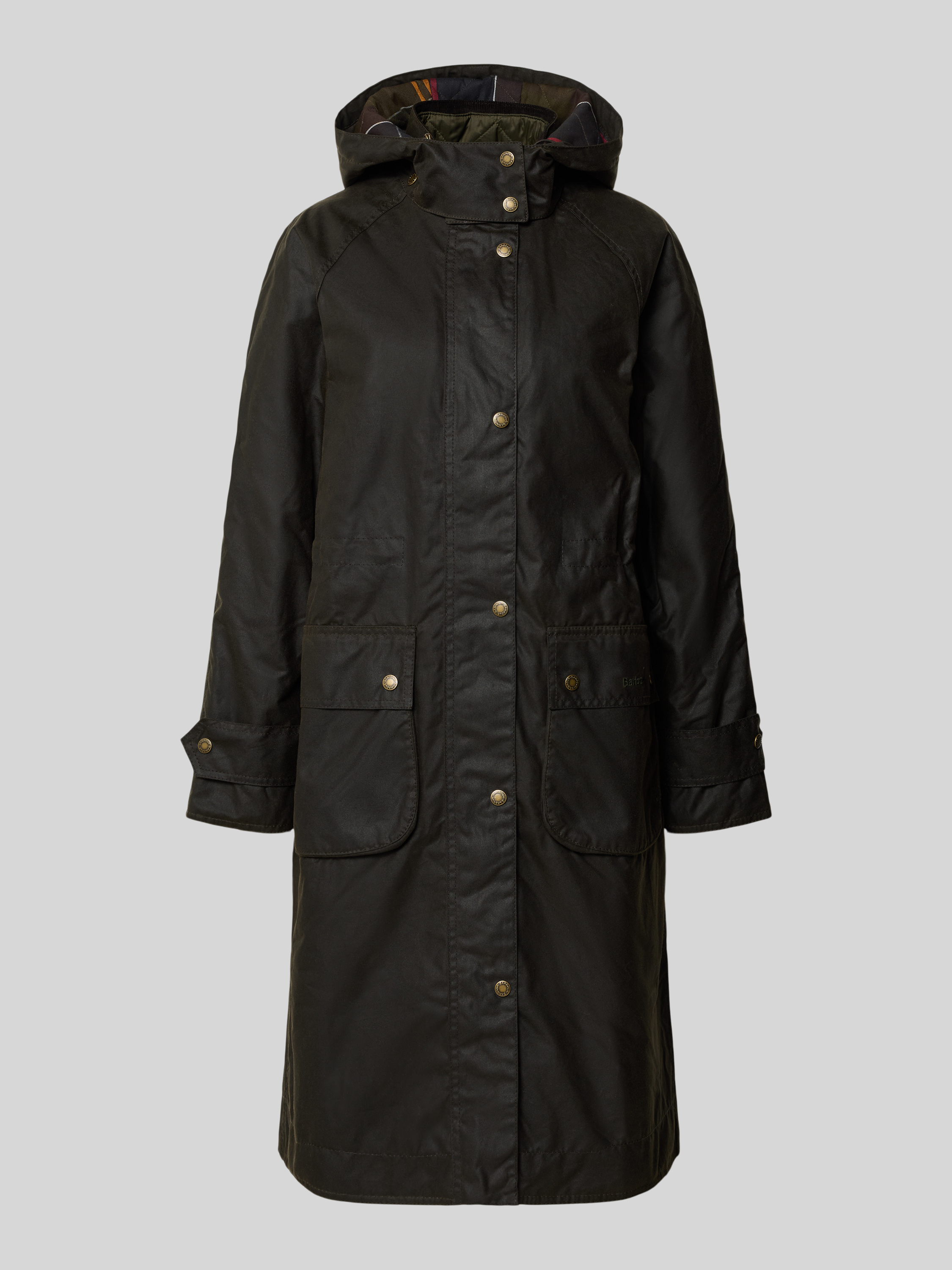Kup online Barbour Płaszcz woskowany o kroju regular fit z