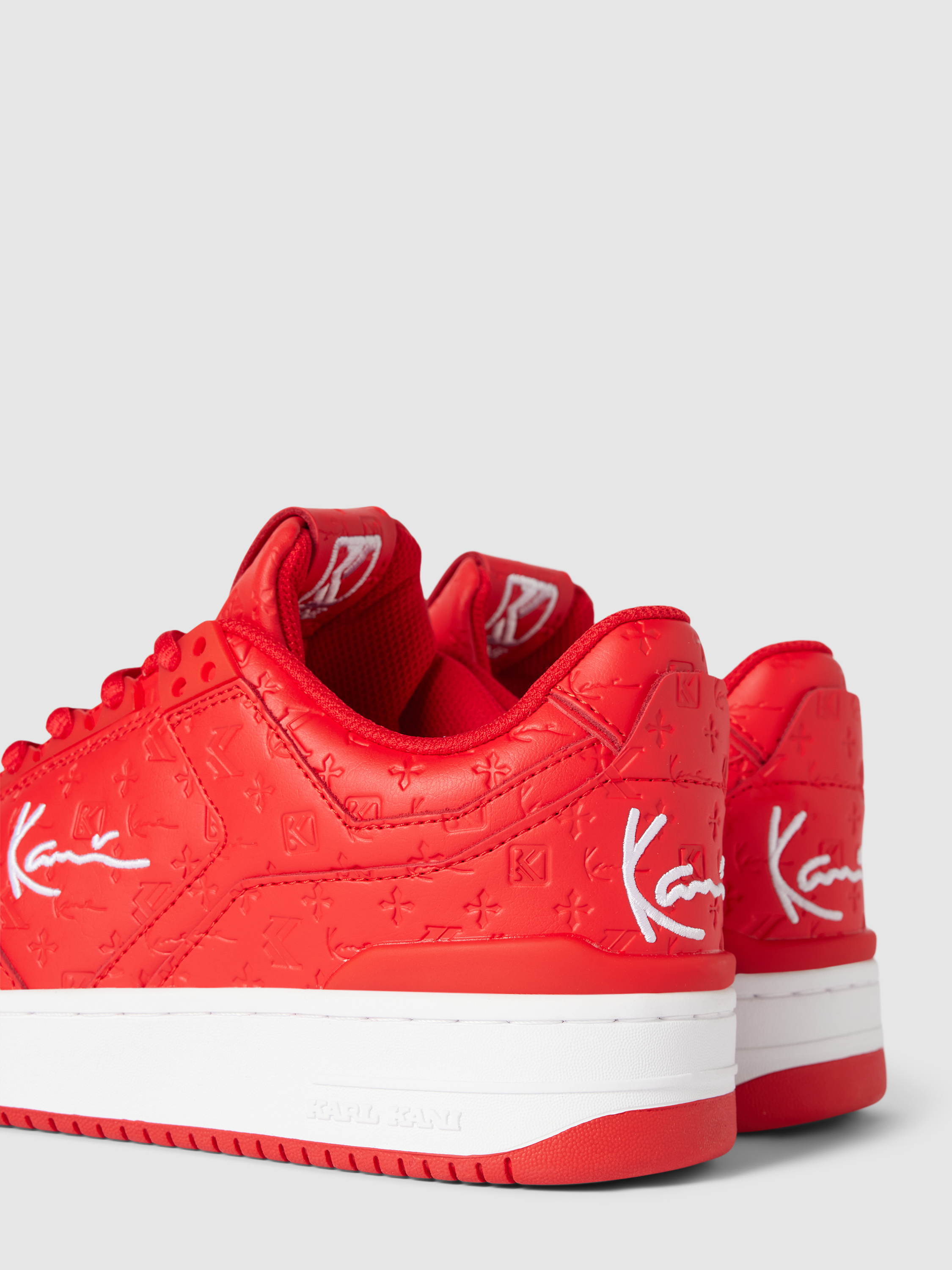 KARL KANI Sneaker mit Label-Stitching Modell 'KANI 89' (rot