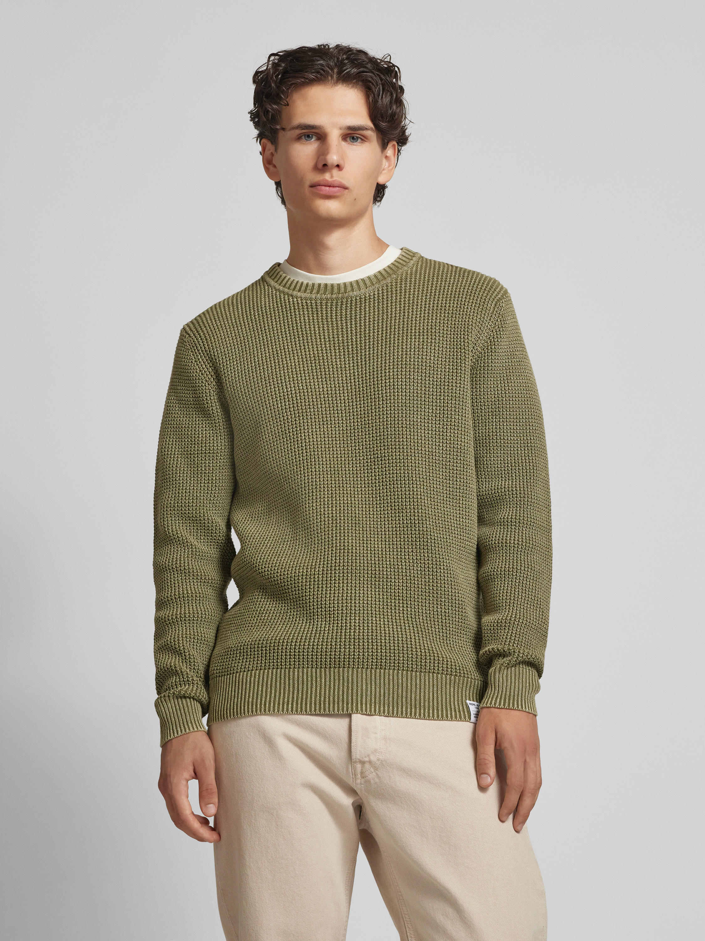 Pepe Jeans Herren Pullover Maddox – Aus 100% Nachhaltiger Baumwolle, Rundhals, Normale Passform
