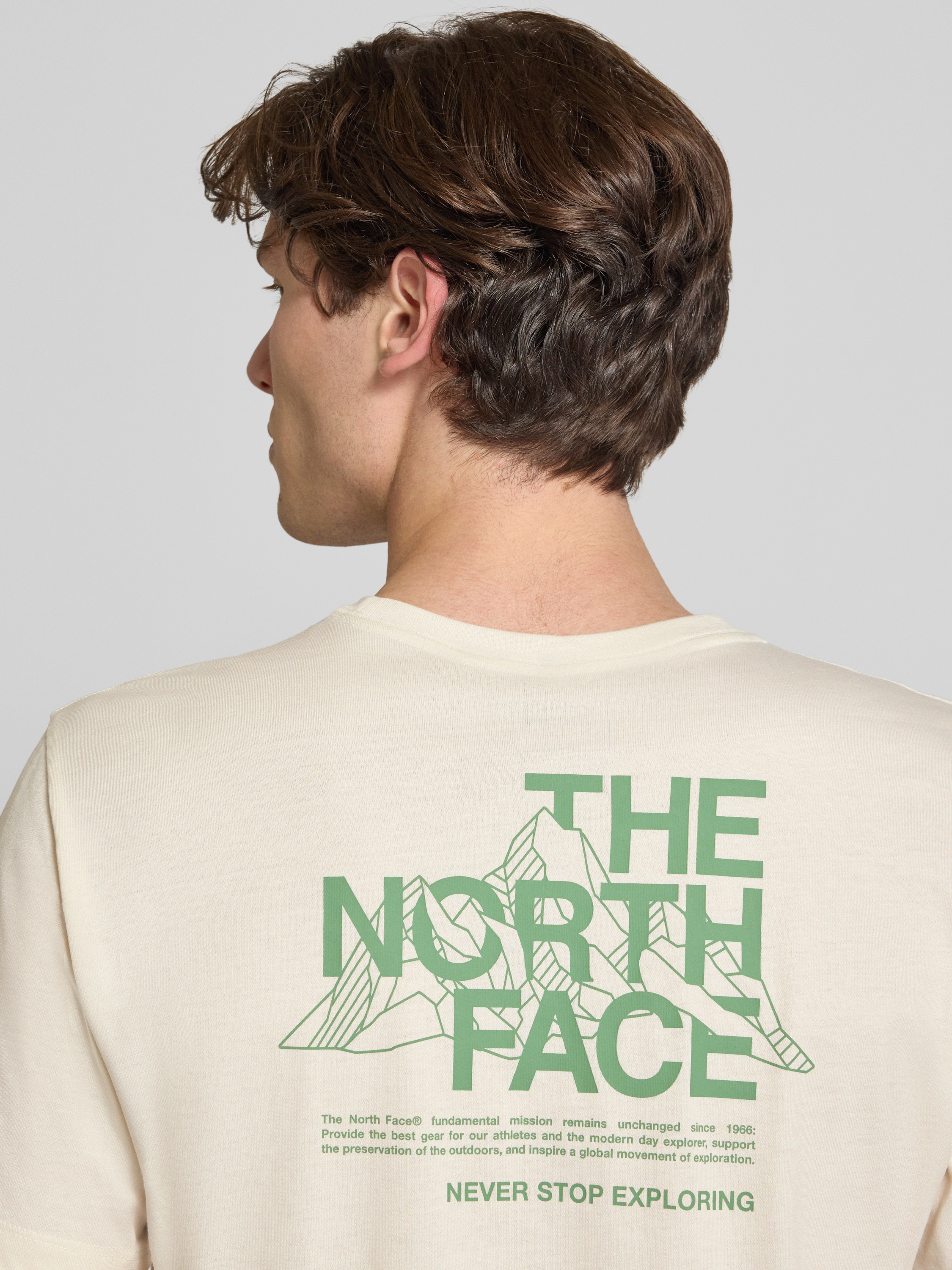 The North Face T-Shirt mit Logo und Rundhalsausschnitt (offwhite ...