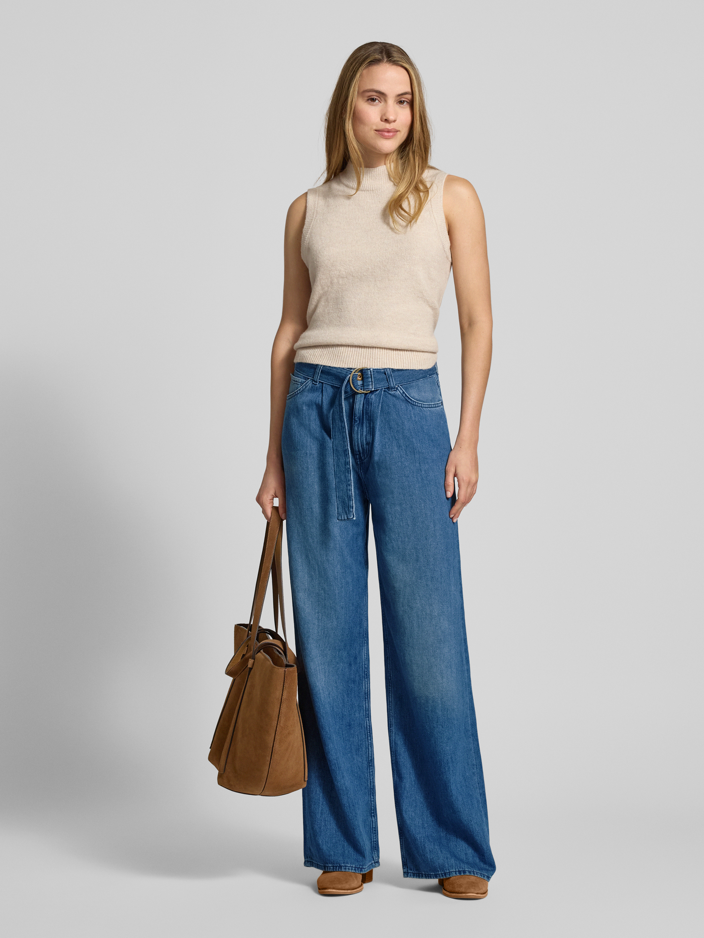 Mustang Flared Fit Jeans in het Blauw | NL