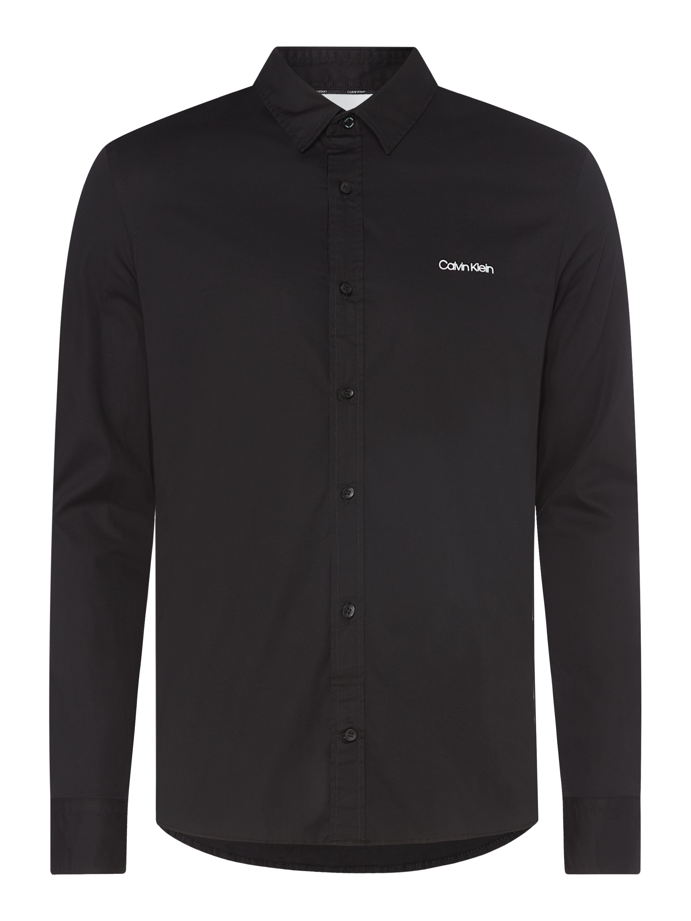 CK Calvin Klein Slim fit zakelijk overhemd van popeline Zwart - 1