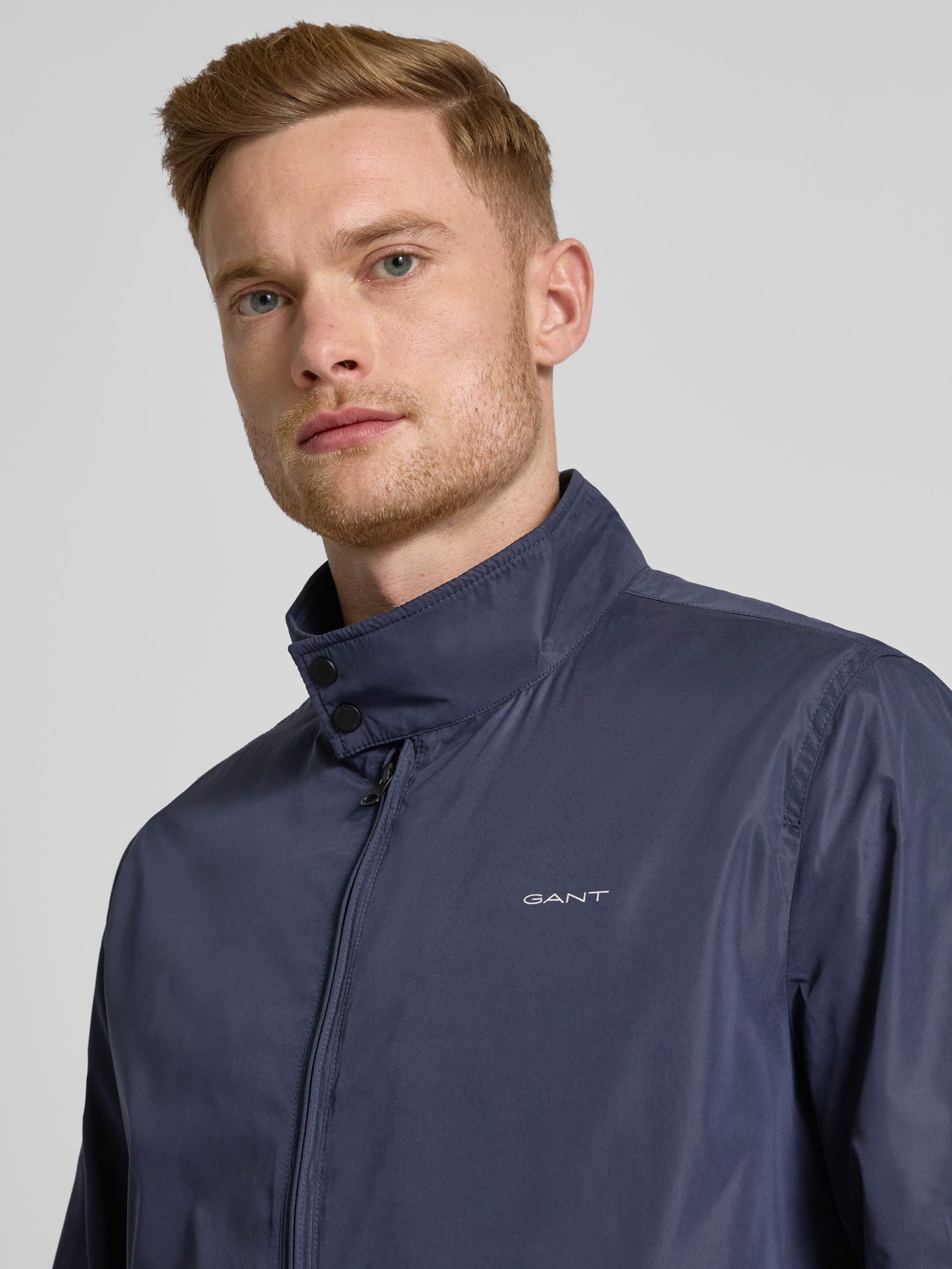 GANT Jacke Mit Label Details marine Online Kaufen GANT Jacke Mit Label Details marine Online Kaufen