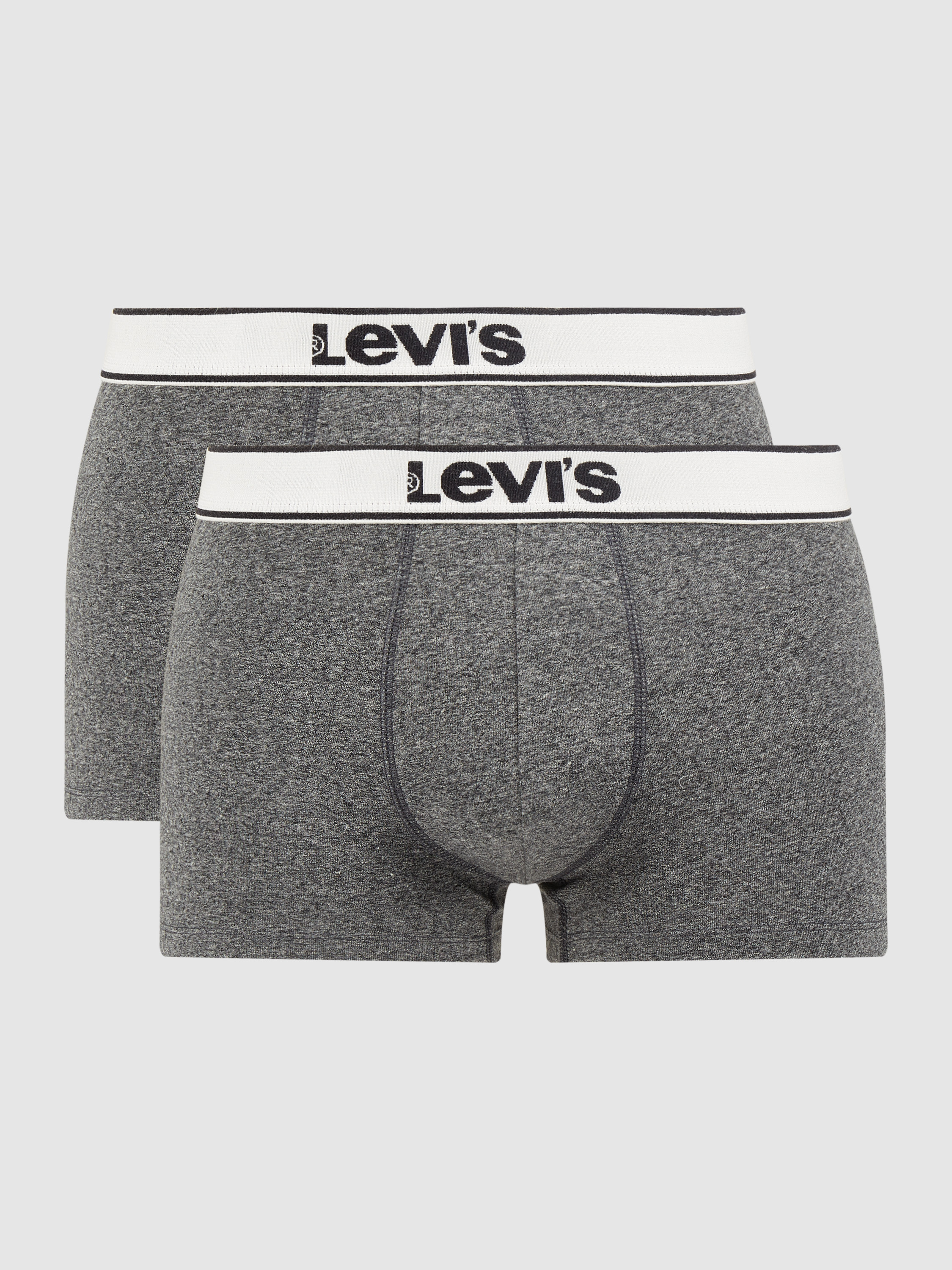 Levi's® Boxershort met elastische band met logo in een set van 3 stuks in zwart online kopen | P&C