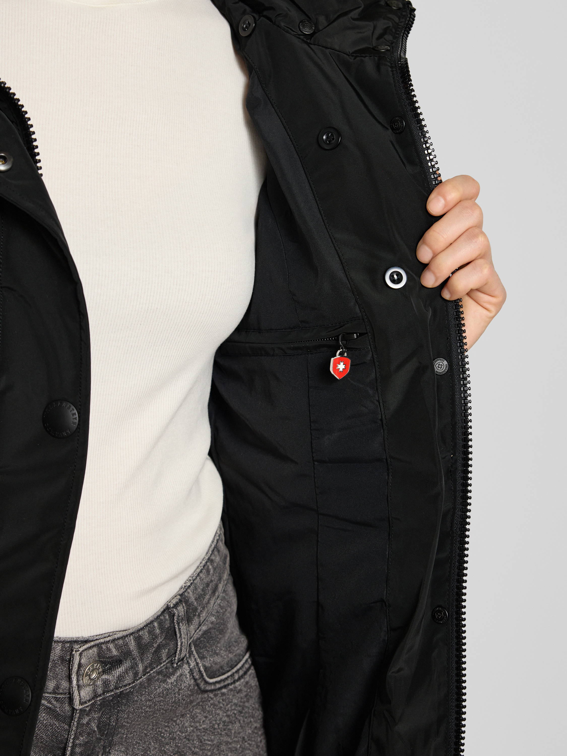 Kup online Wellensteyn Płaszcz pikowany z paskiem model 'OPIUM 382