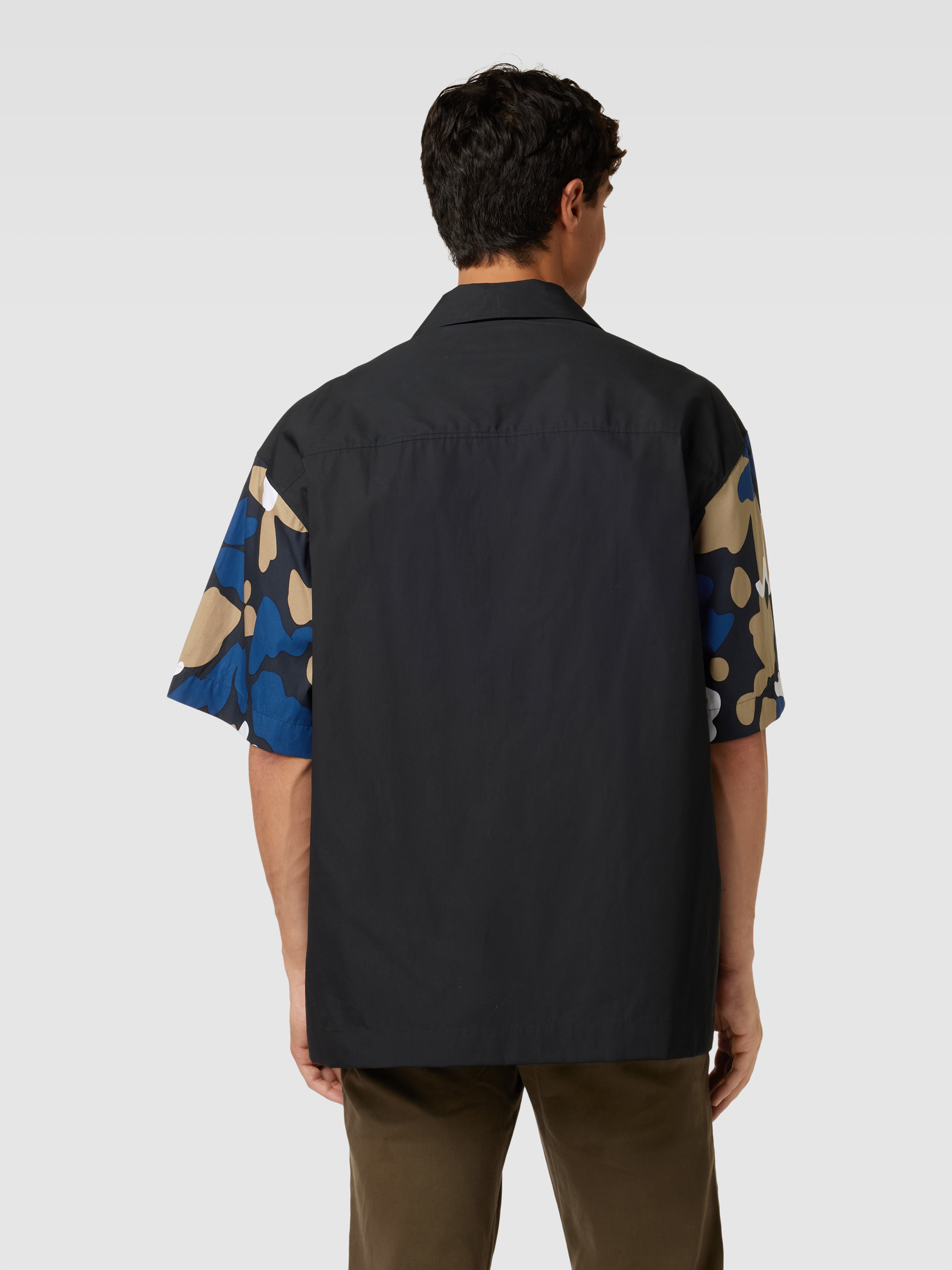 Mango Man zakelijk overhemd blauw