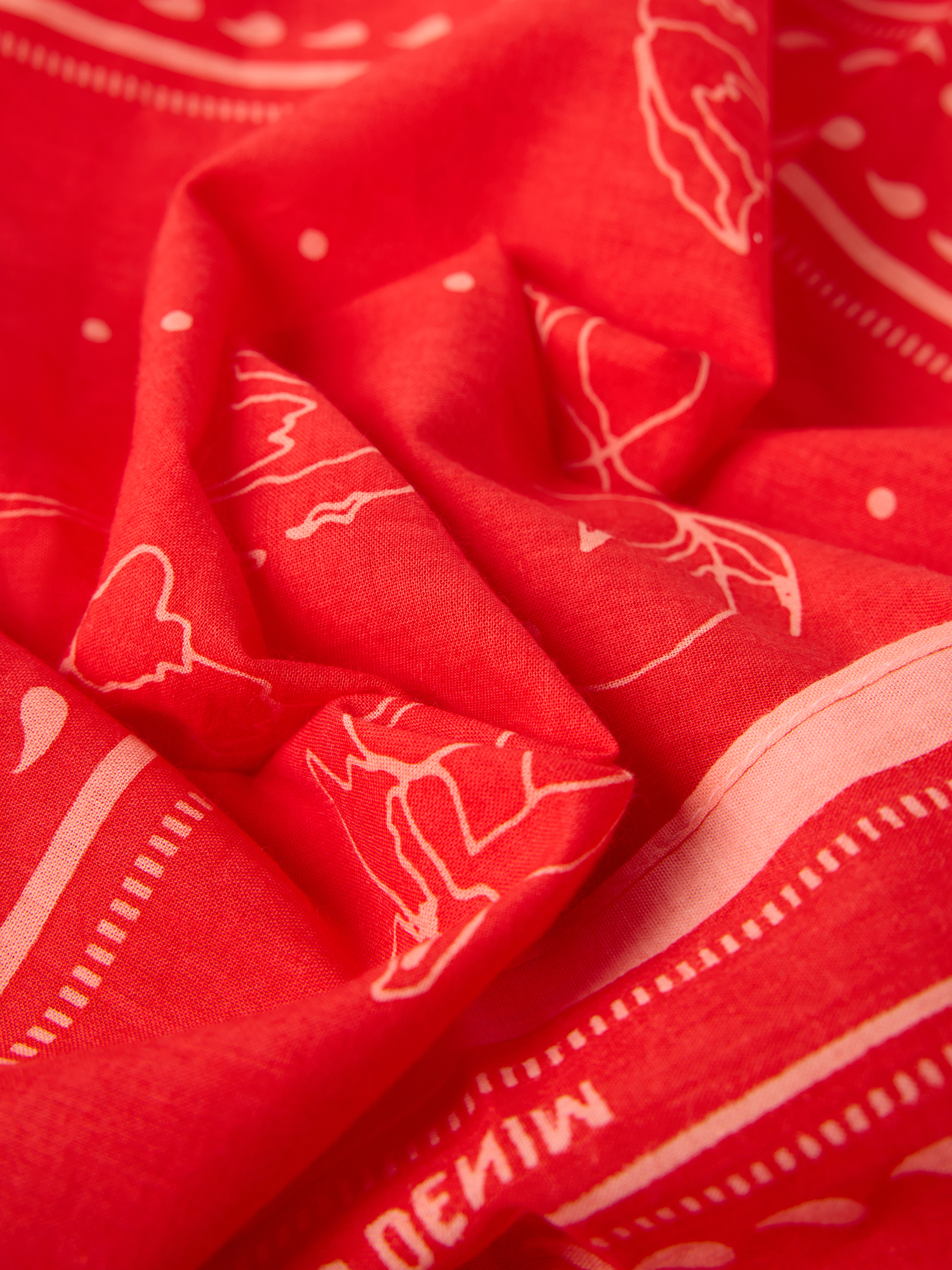 Marc O'Polo DENIM Sjaal van puur katoen in rood online kopen | P&C