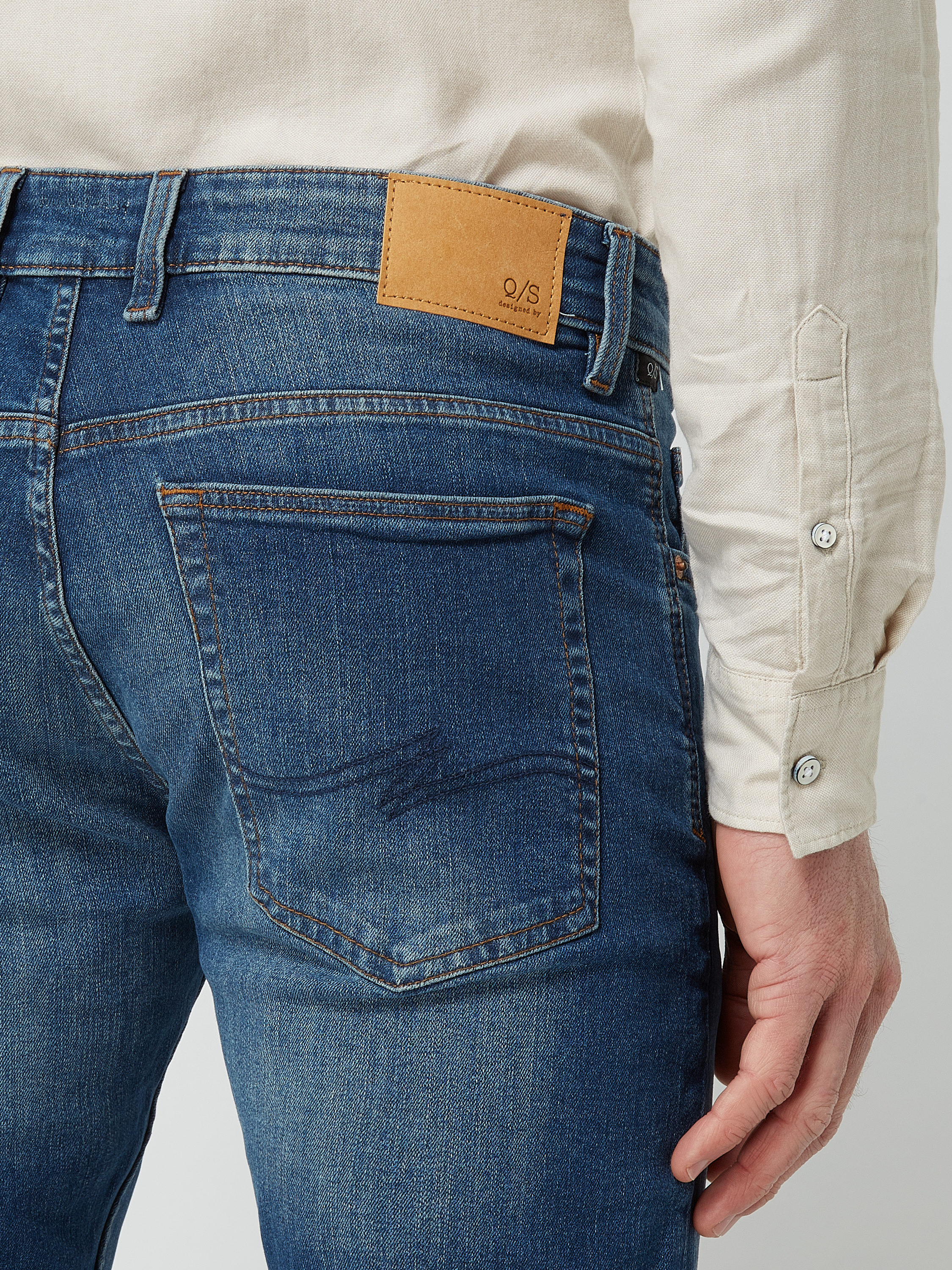 QS Slimfit Jeans 'RICK' in Blu Denim | ABOUT YOU