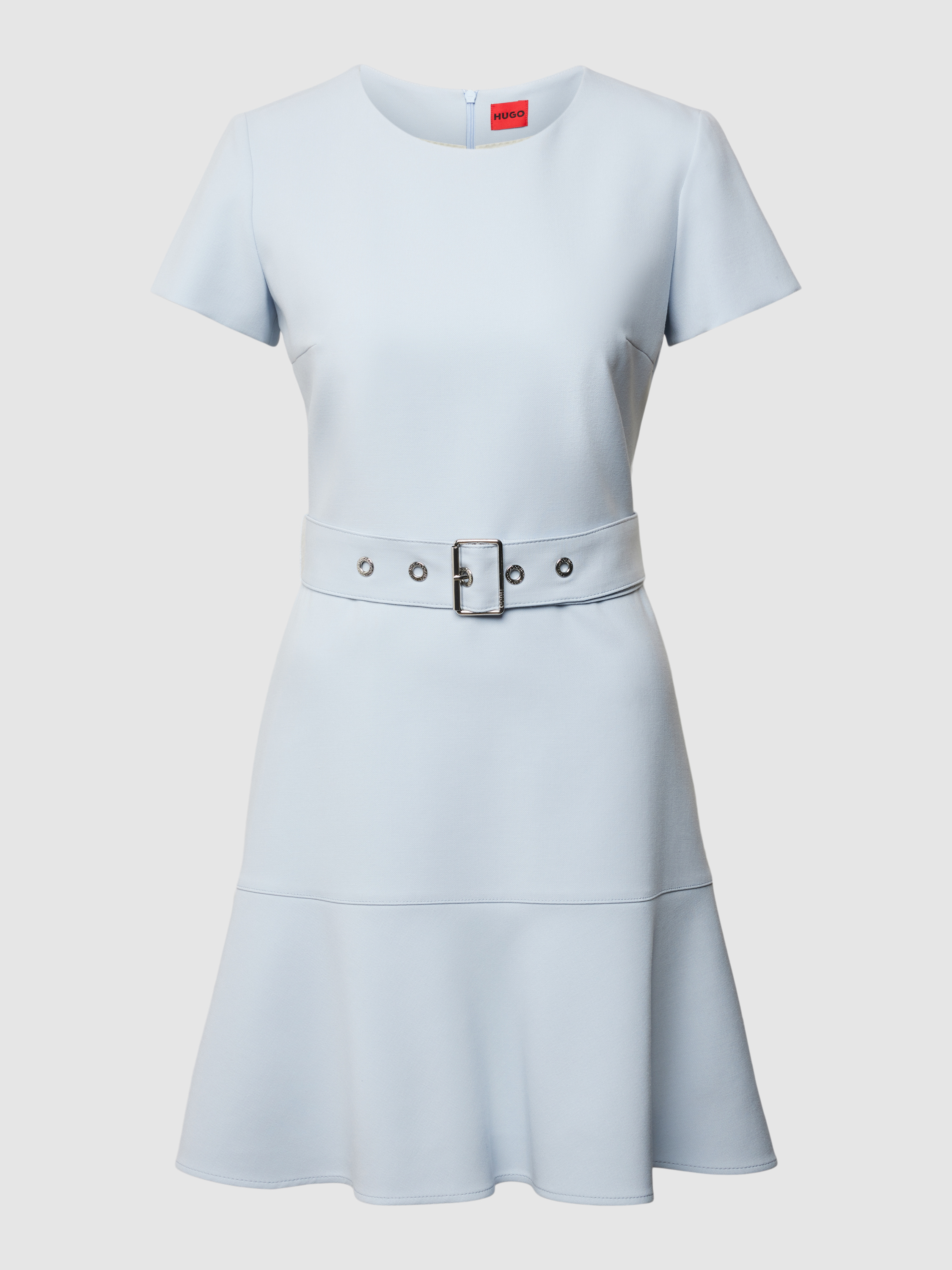 HUGO GAMELIA - Vestido Vaquero - Light Blue/turquesa