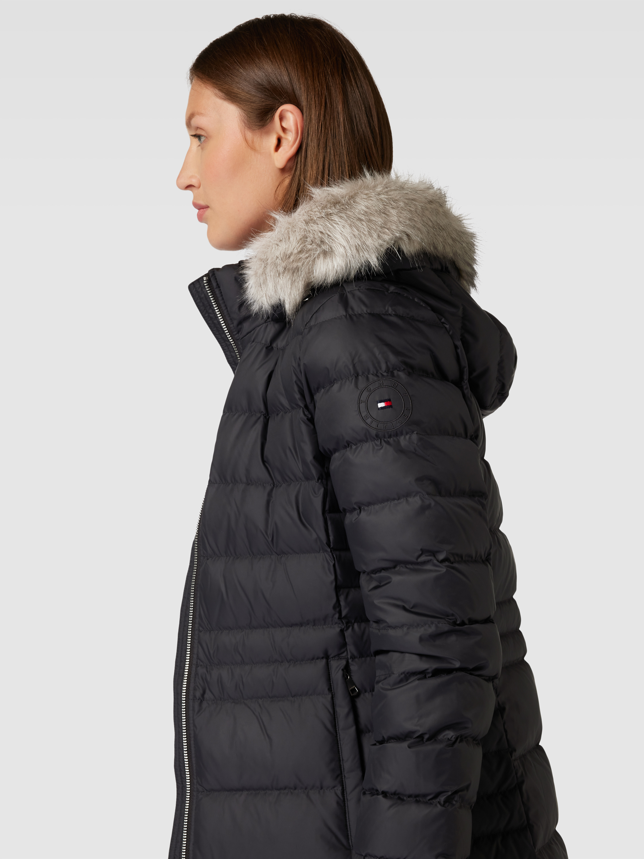 Spannende Daunenmantel Hilfiger Ebenbildbrend12741