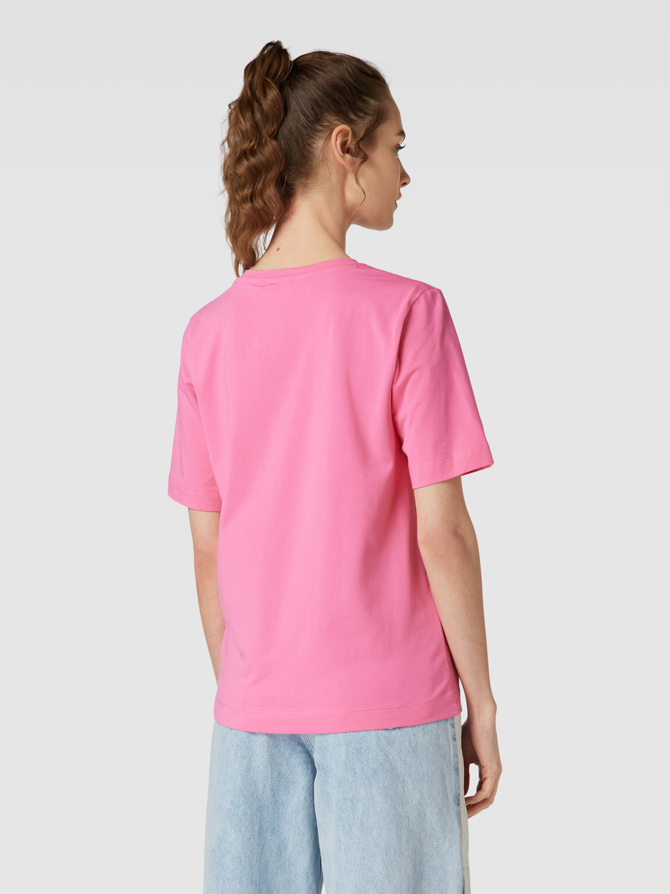 T-shirt Maniche Lunghe THEJOGGCONCEPT In Cotone Per Donna – Girocollo, Basic, Con Logo