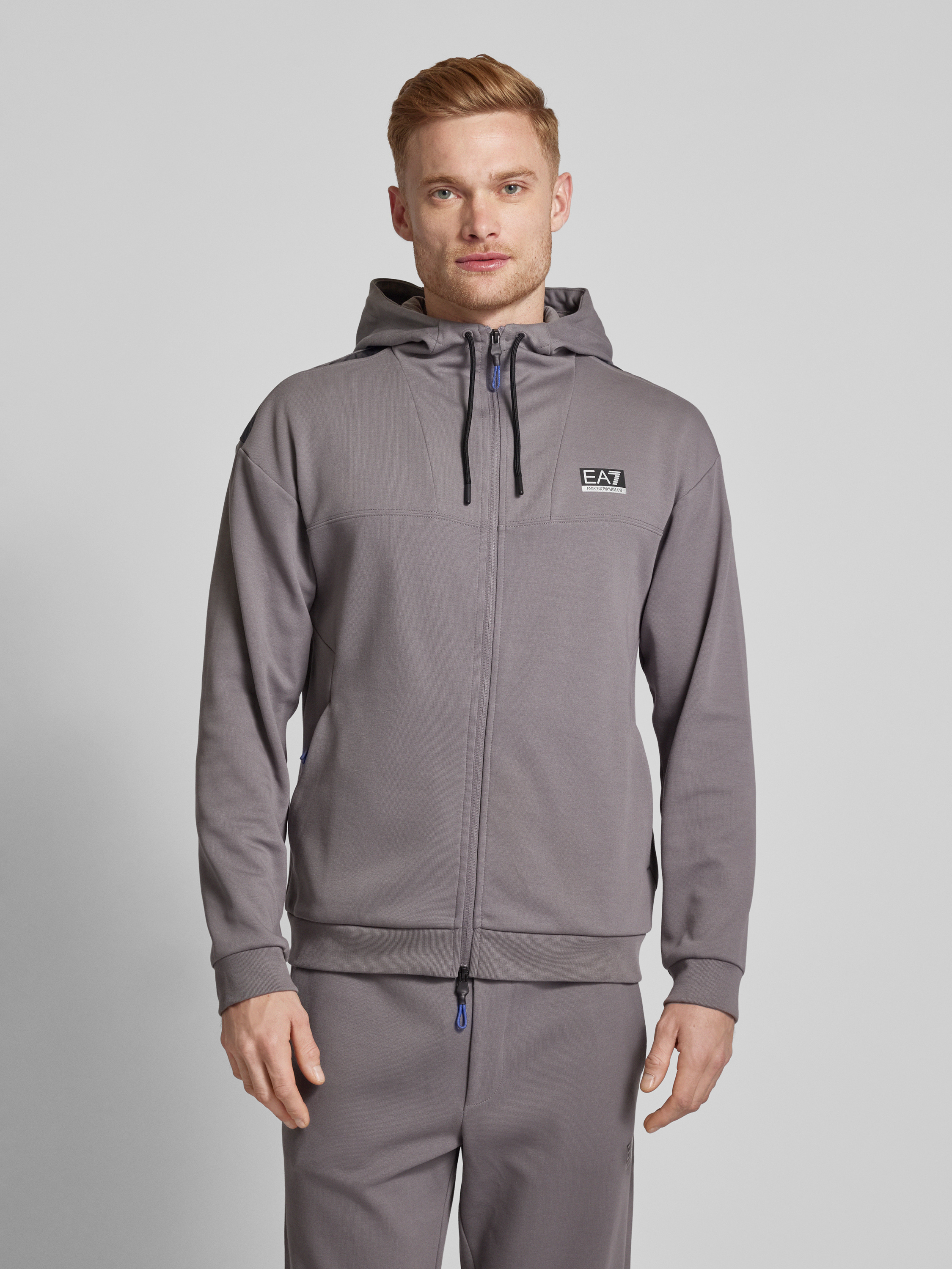 Sweatjack met textuur voor dames in Rood