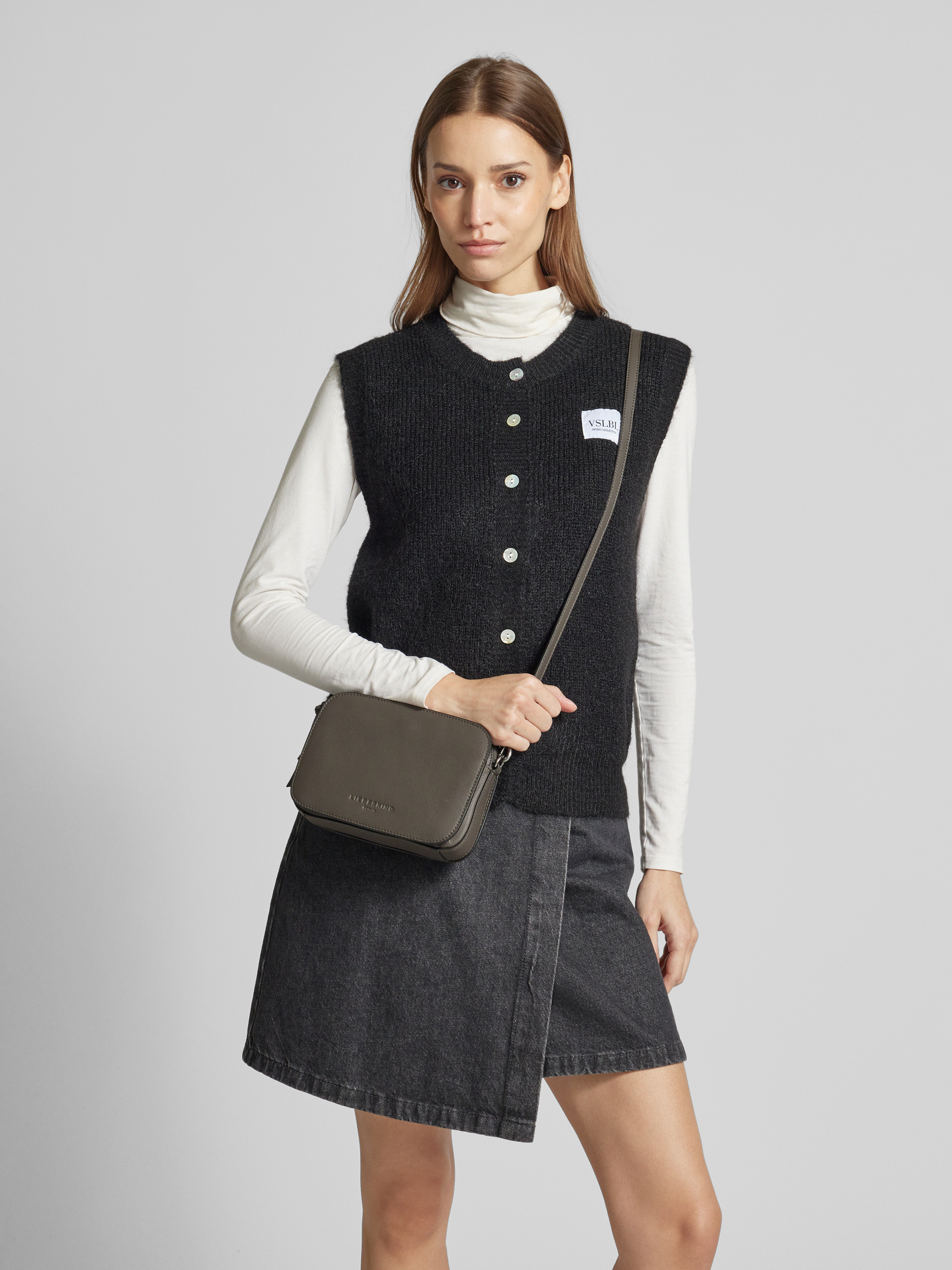 Sac Bandoulière Liebeskind Berlin NOOSCr Luka Crossbody Bag - Couleur Matcha - Neuf Avec étiquette