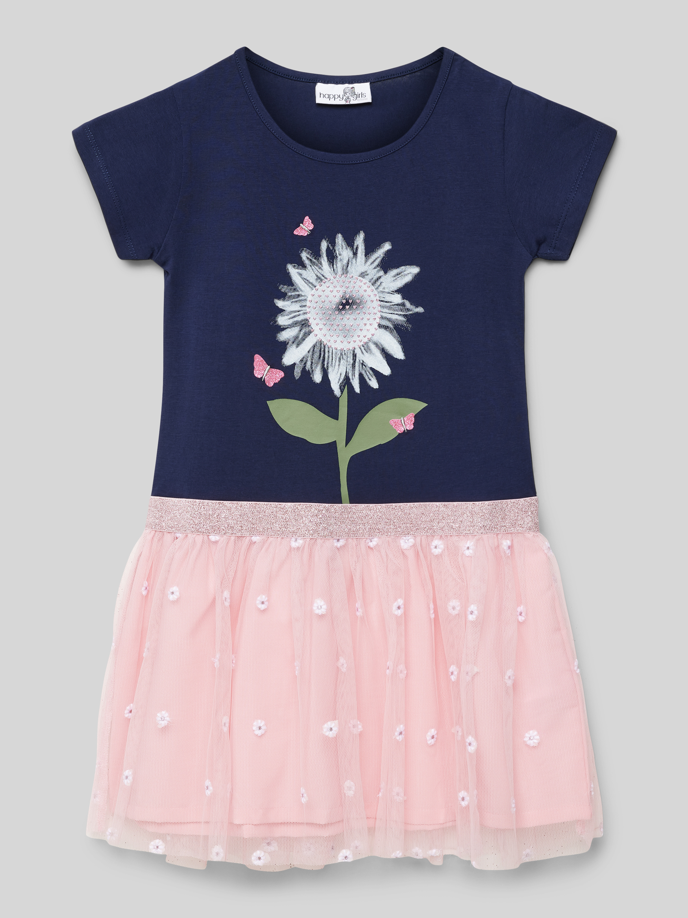 Produktbild von Happy Girls Mädchen Kinder Kleid Wild Ones Beige