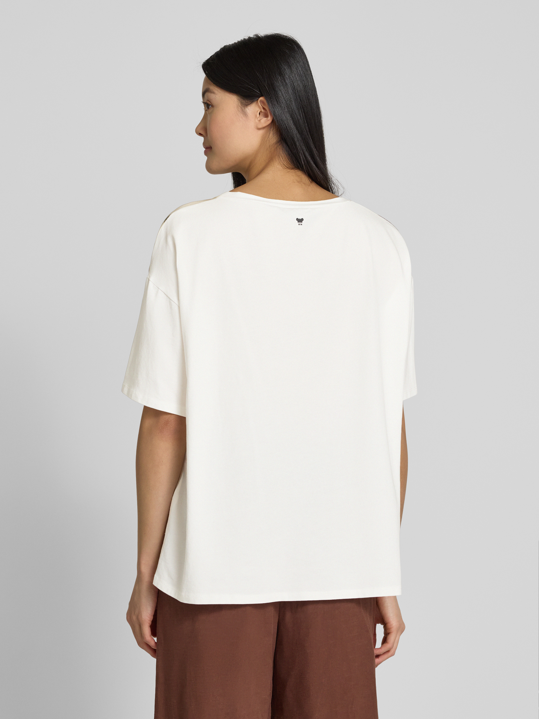 Kup online Weekend Max Mara T-shirt z obniżonymi ramionami