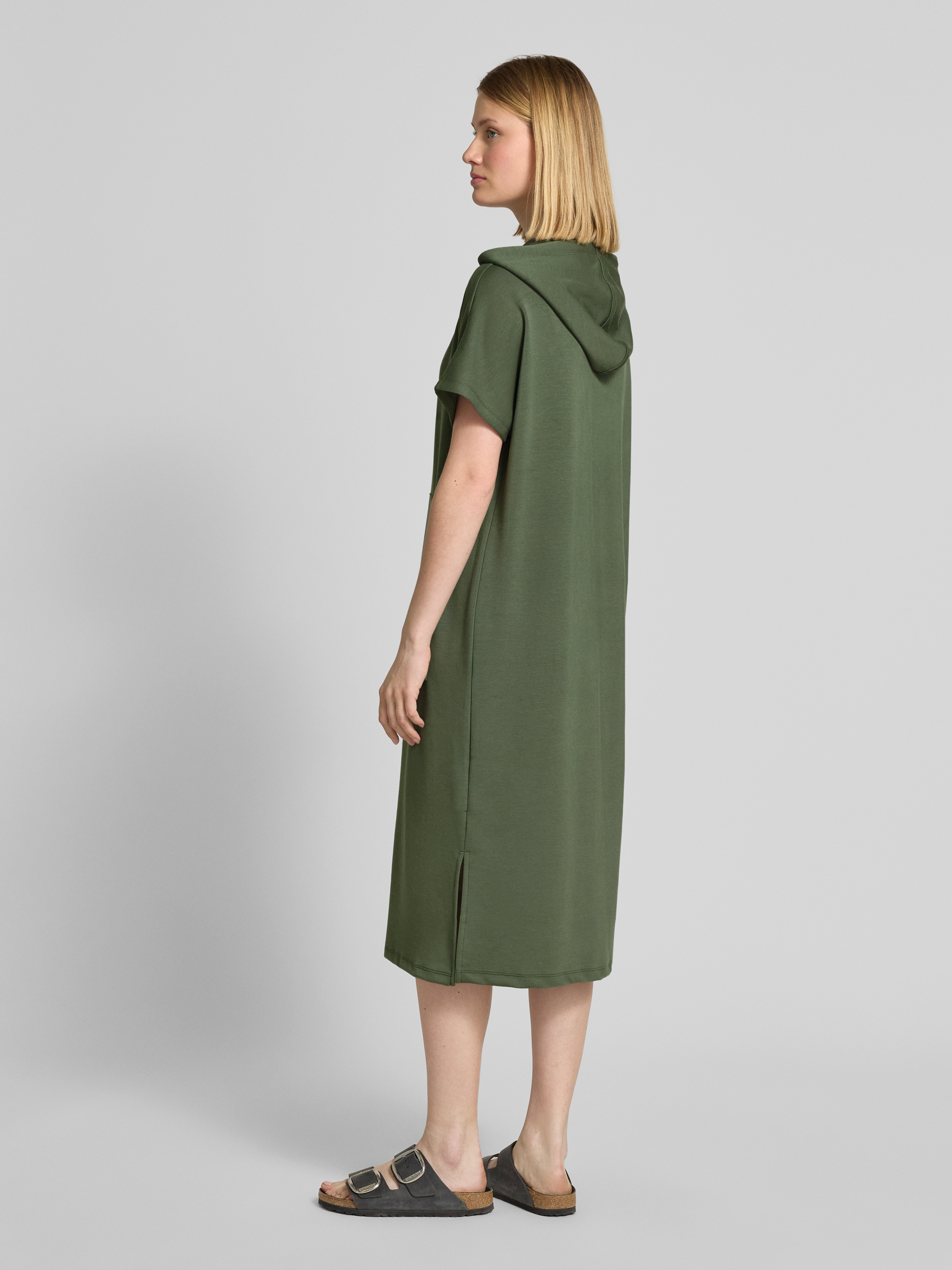 SOYACONCEPT Sweatkleid SC-Banu In Schwarz - Bequemes Kapuzenkleid