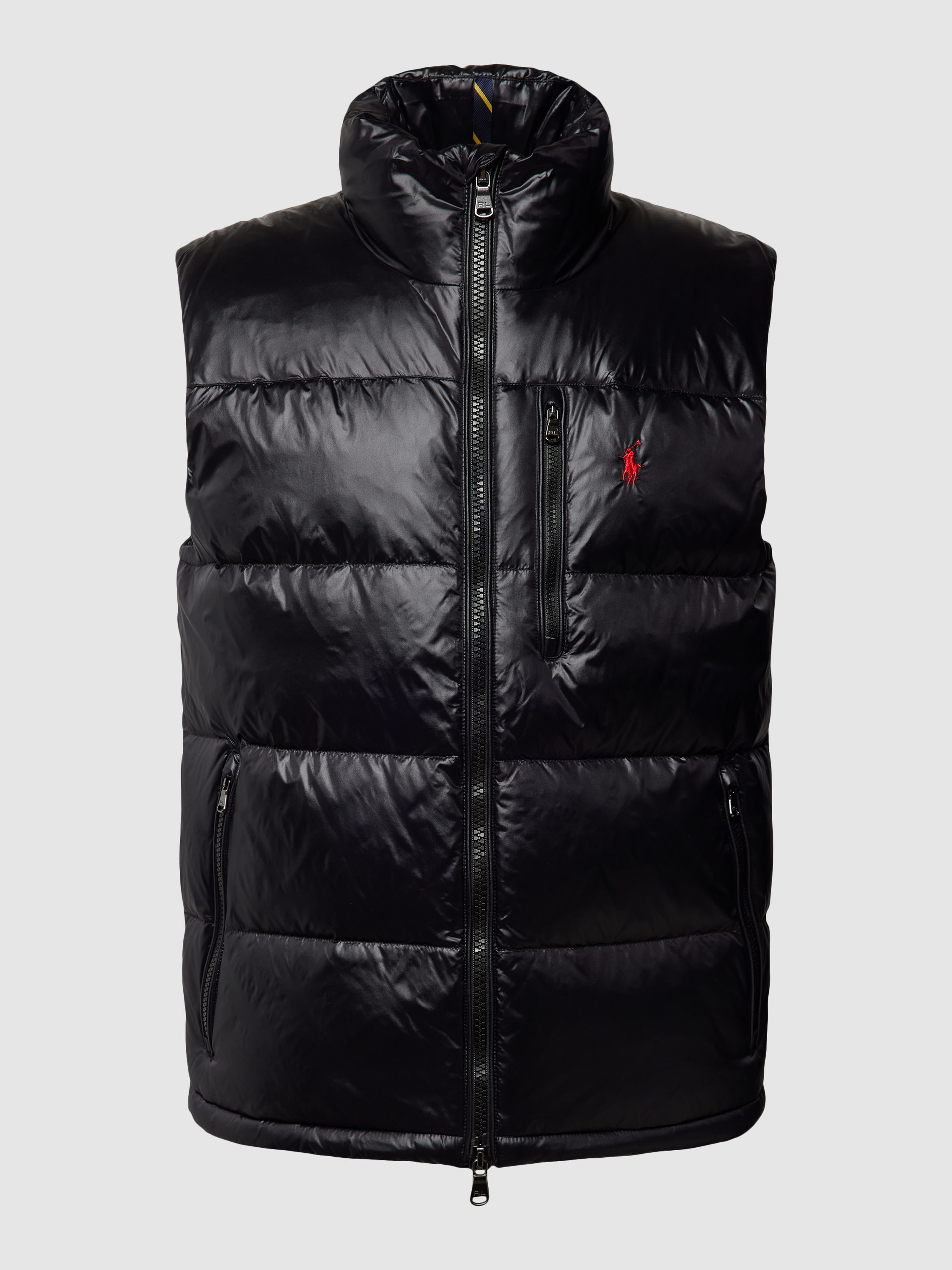 トップス Polo Ralph Lauren Black Fur Vest Polo Ralph Lauren | Zip-up Vest | Men | Polo Black | Flannels