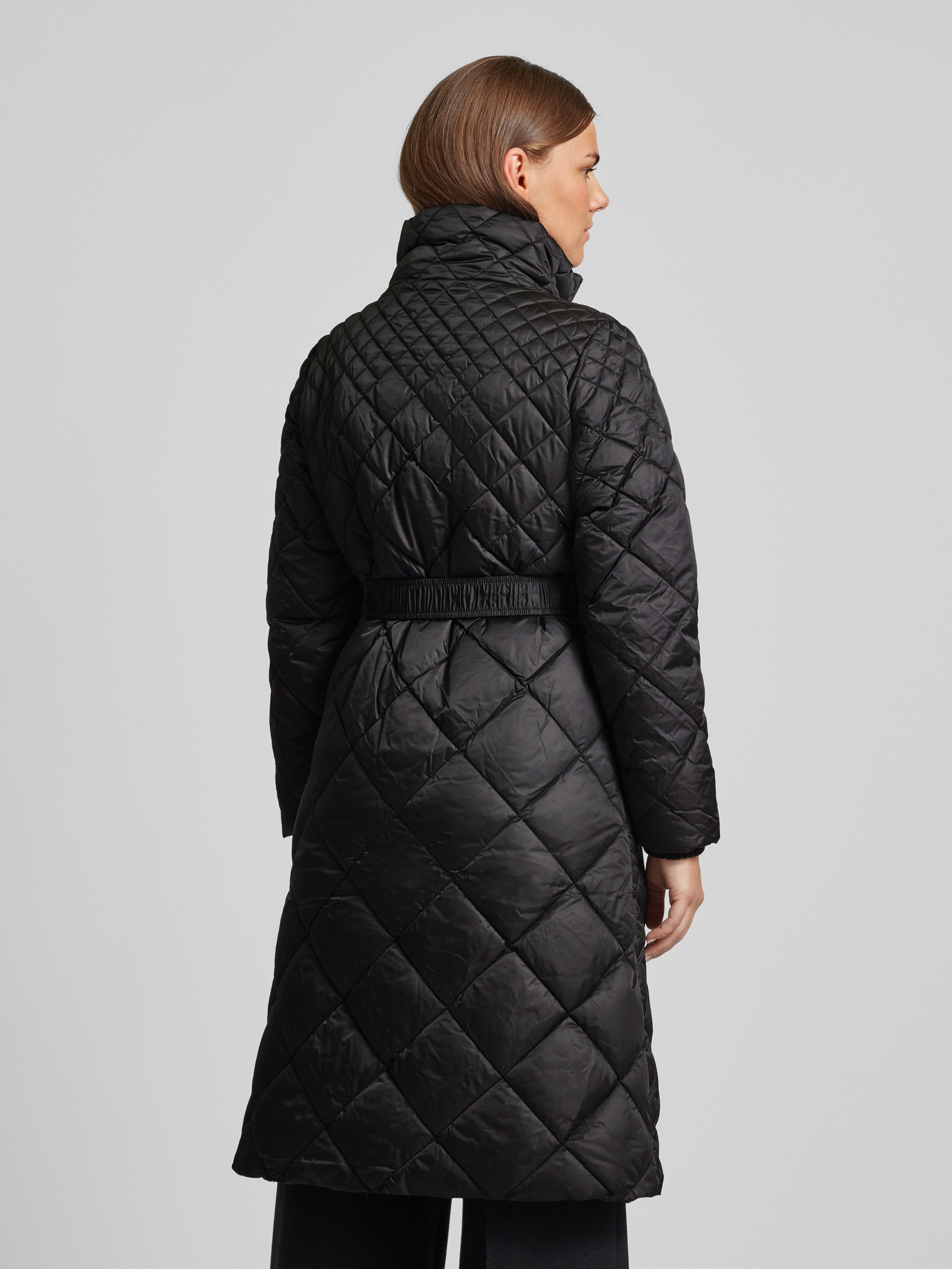 twill s oliver damen mantel schwarz