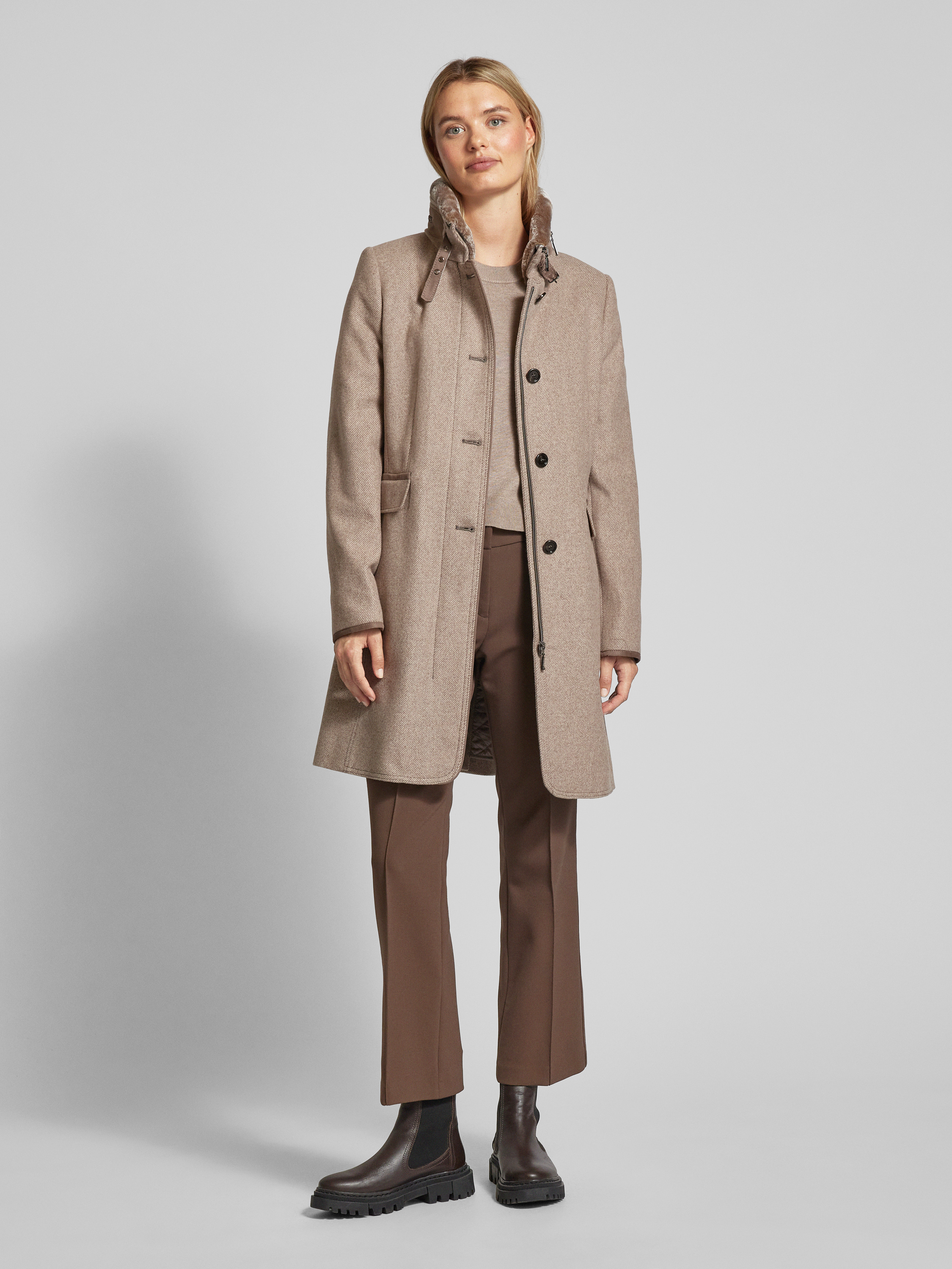 Bret Mantel Coat Otto Gil Bret Gil Bret Mantel Mit Stehkragen