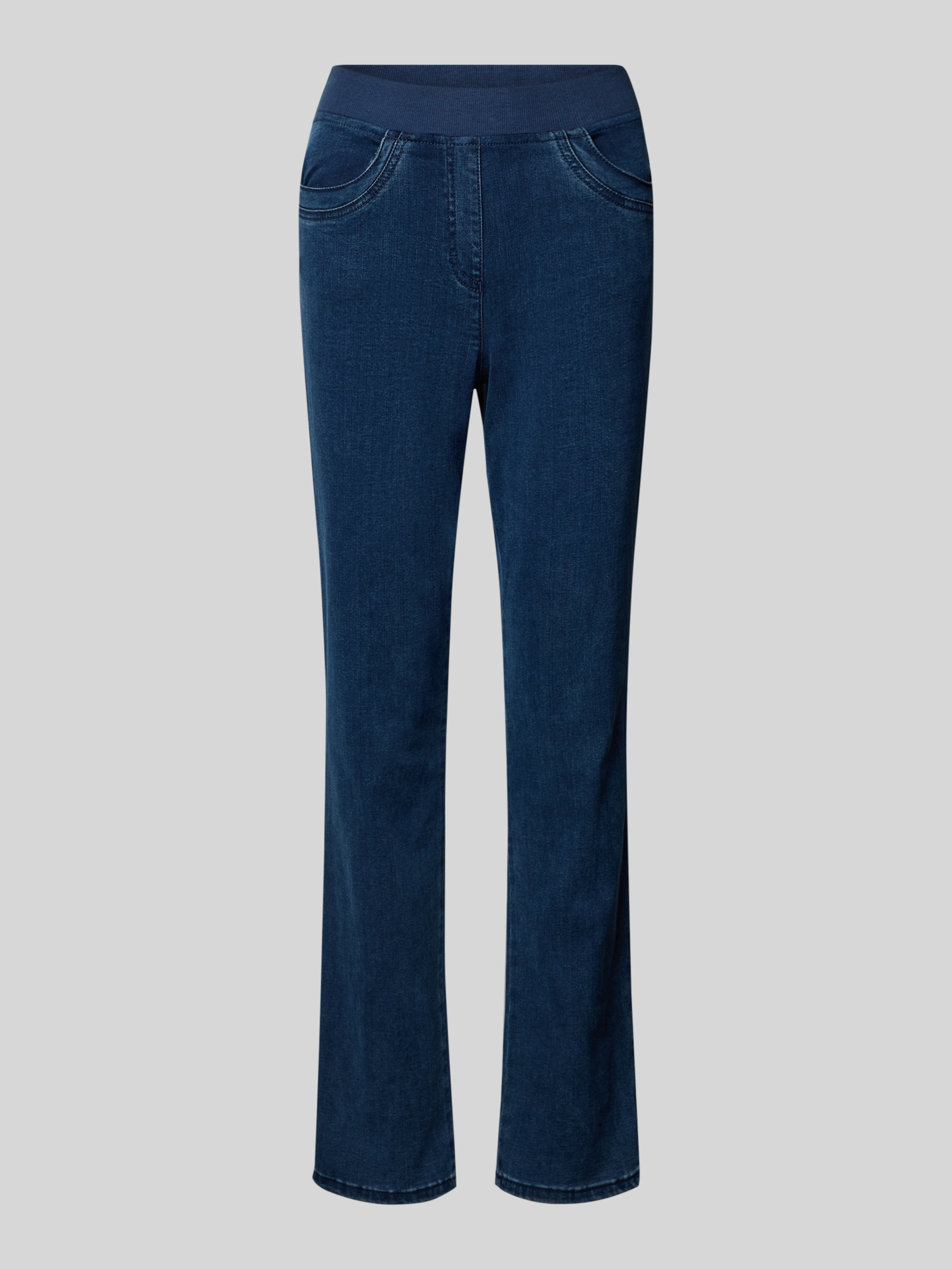 Raphaela By Brax Jeans mit elastischem Bund Modell 'Pamina' (blau