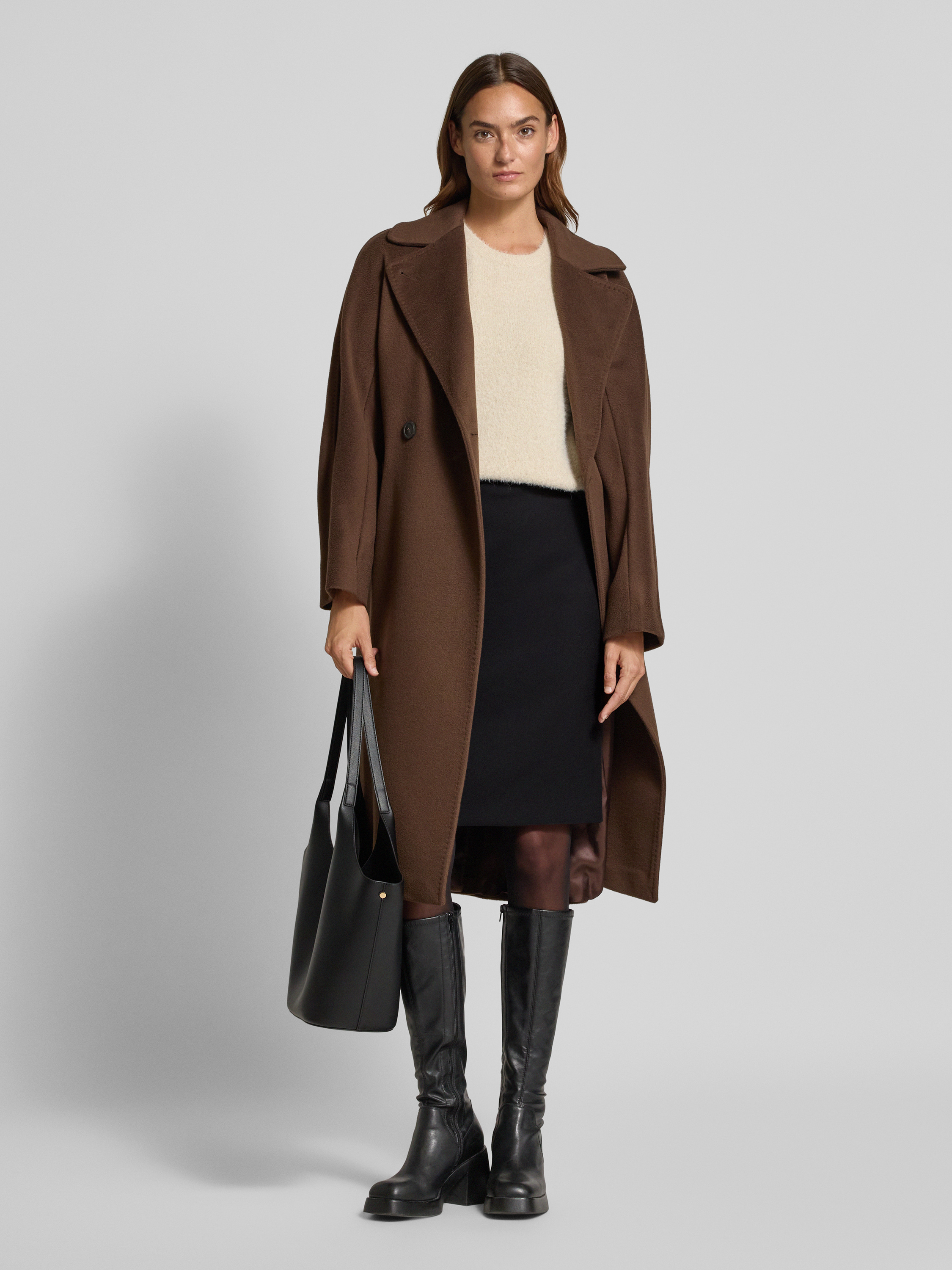 A1 FASHION GOODS Dames Echte Zachte Zwarte Leren Mini Rok