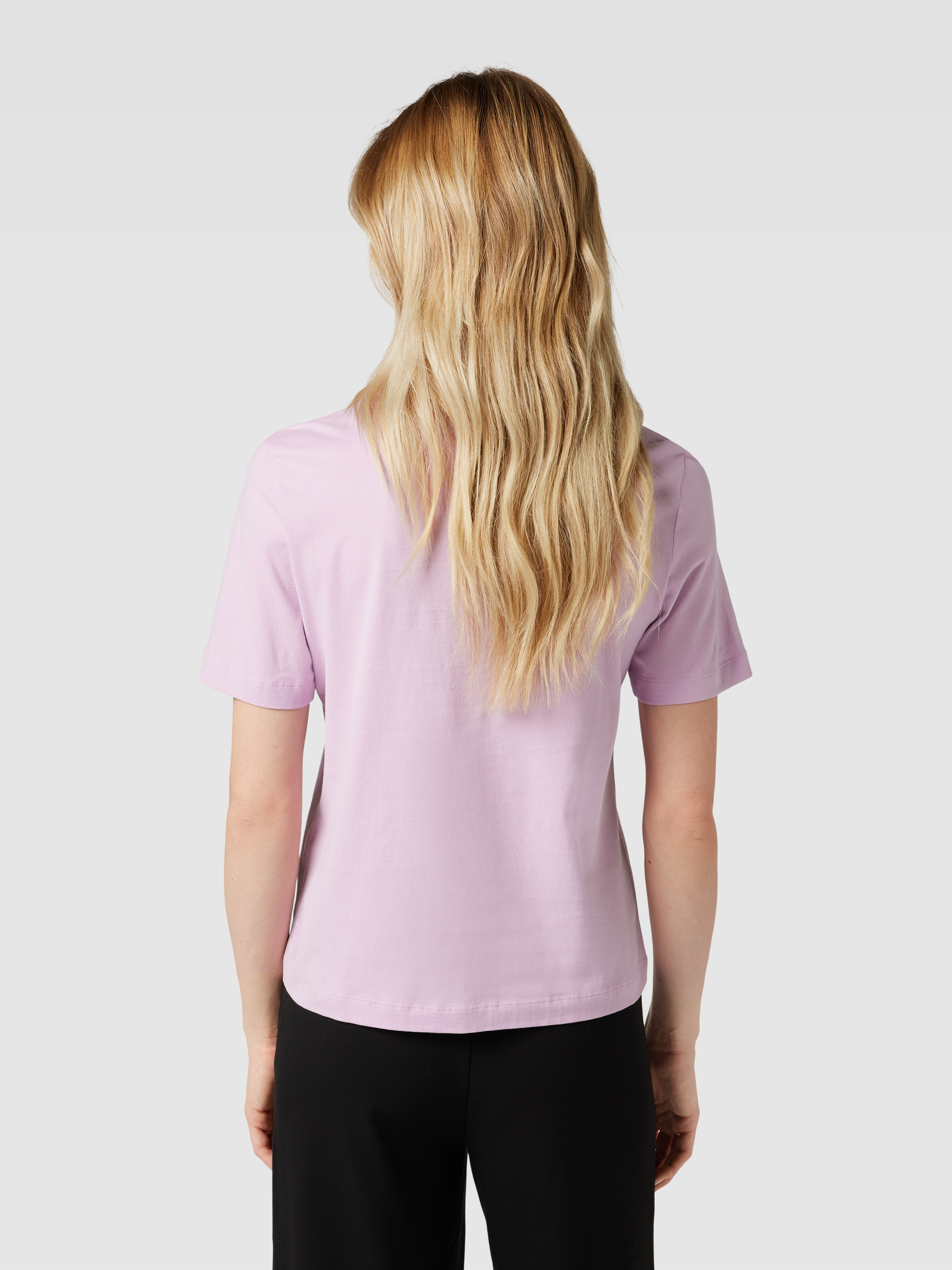 Maglietta Estiva Donna Con Stampo Animale Realistico - Viola, Taglie S-4XL - 2