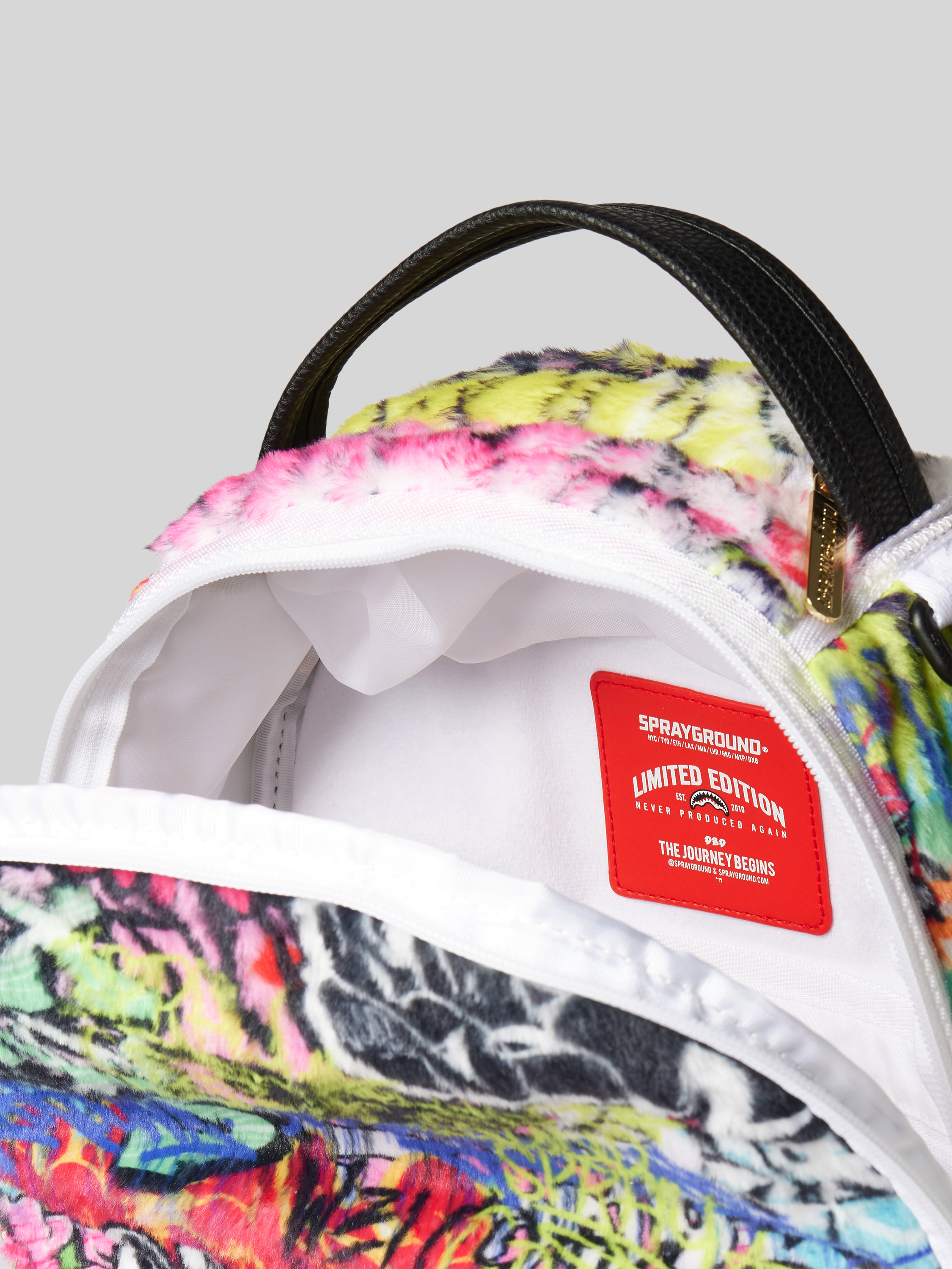 Sprayground Label Sprayground Rucksack mit Label-Patch Modell 'GRAFITTI' (black) online ...