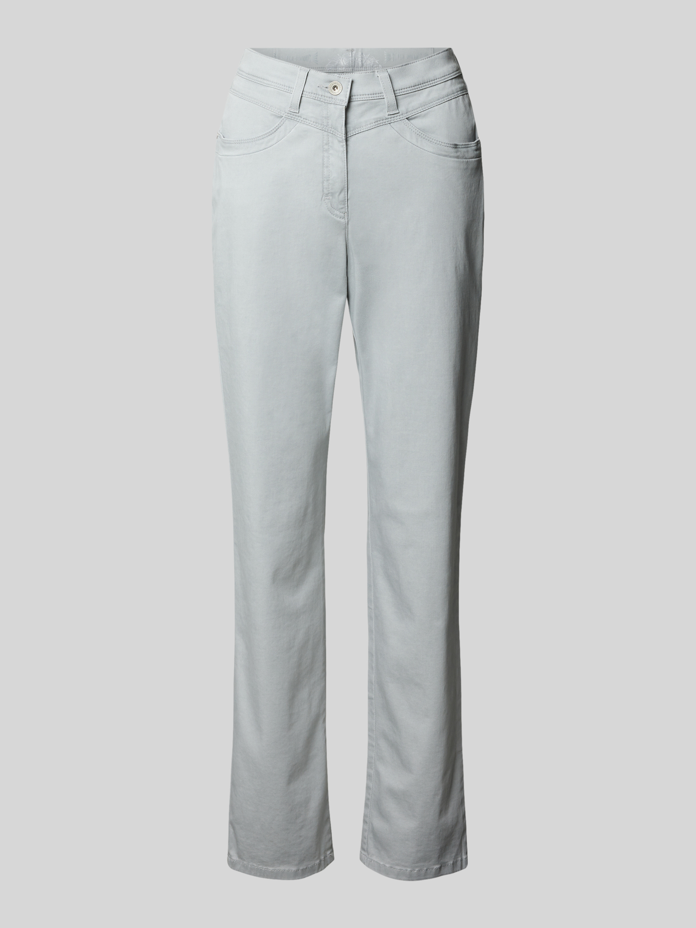 Raphaela By Brax Laura Flared Modern Denim Jeans Voor Dames 07 Grijs Gebruik Buffies 38w 30l 2928116443