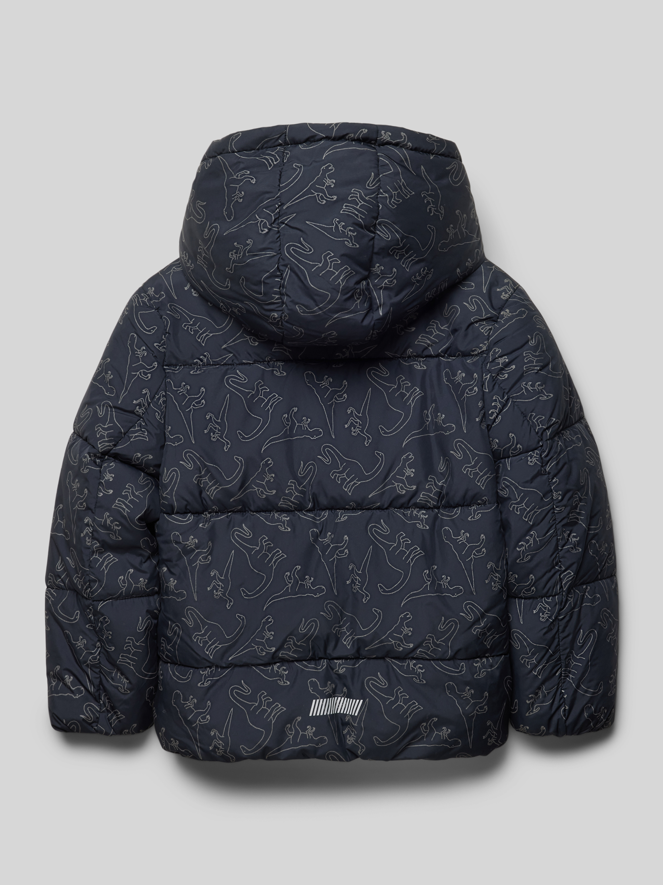 Tom Tailor Regular Fit Steppjacke mit reflektierendem Allover