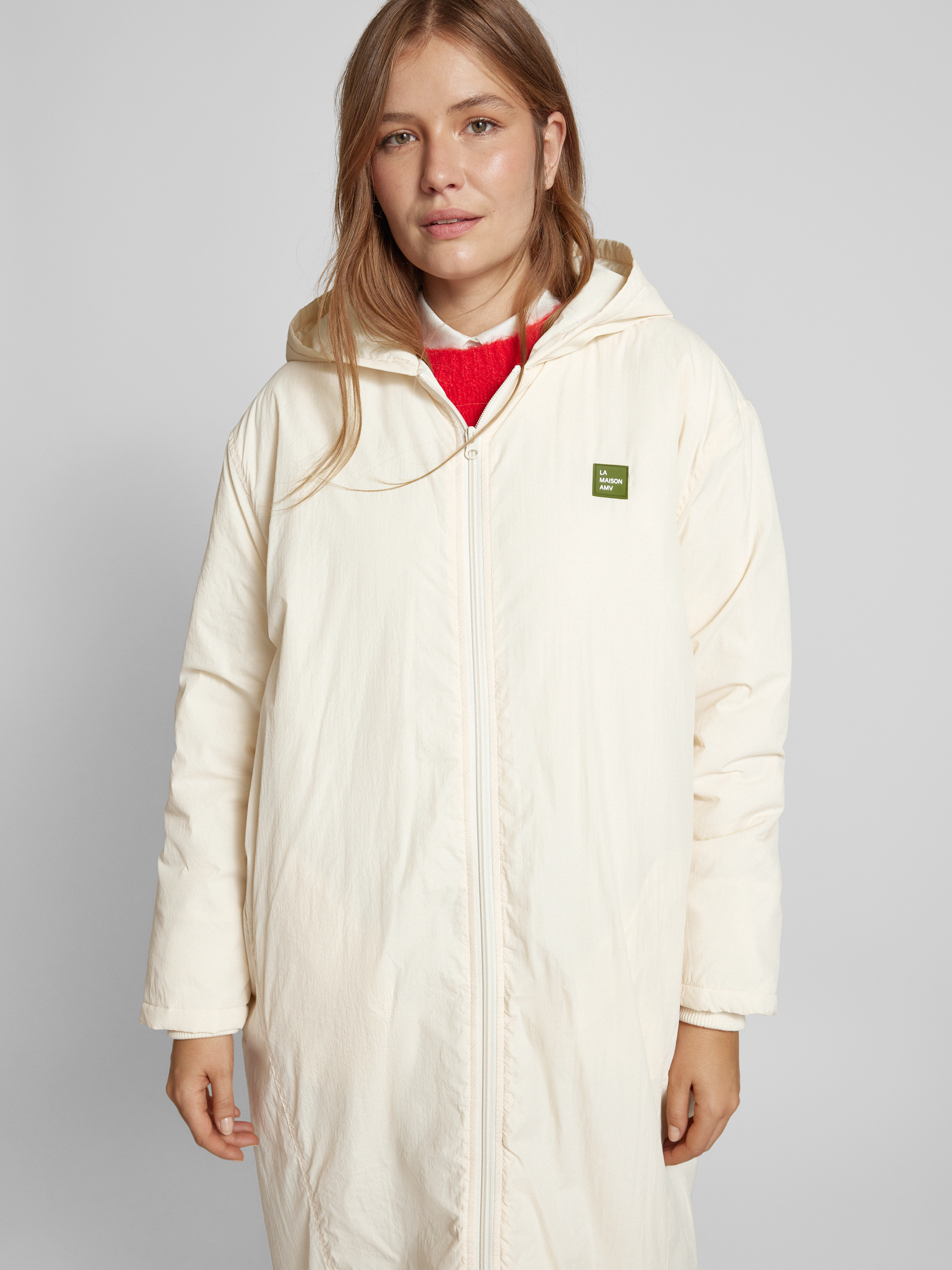 American Vintage Lange jas met tweewegritssluiting, model 'ZOTCITY