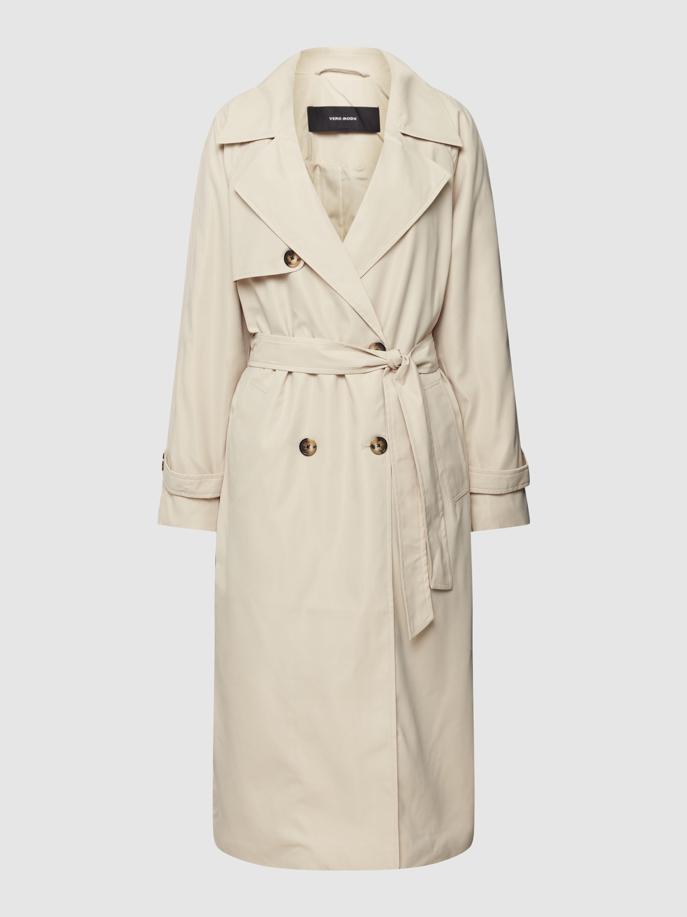Trenchcoat Vero Moda VMTESSAGOLD - Lungo E Elegante In Poliestere - Foto 3