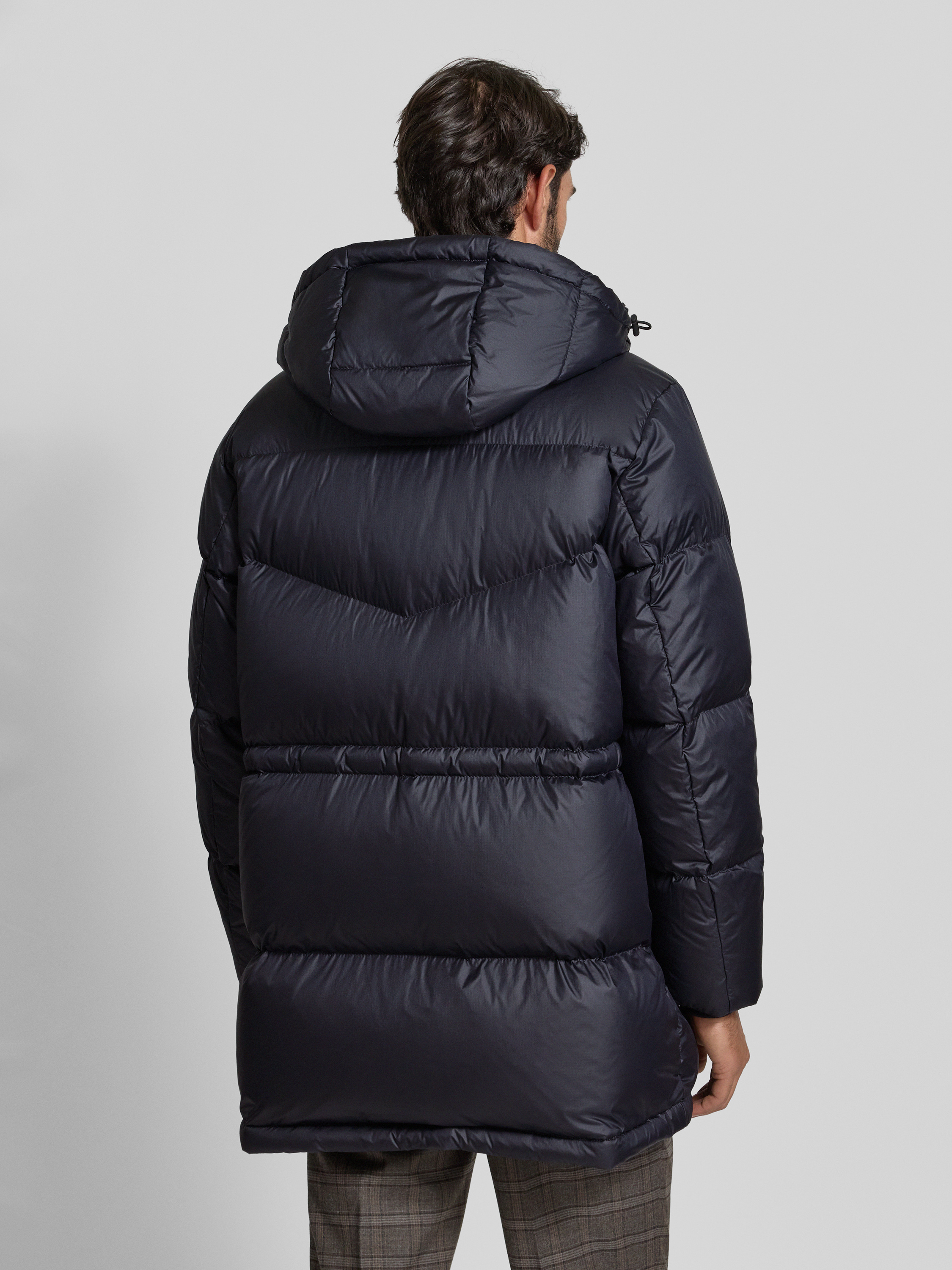 Marc O'Polo Denim Regular Fit Daunenjacke mit Taillen-Tunnelzug