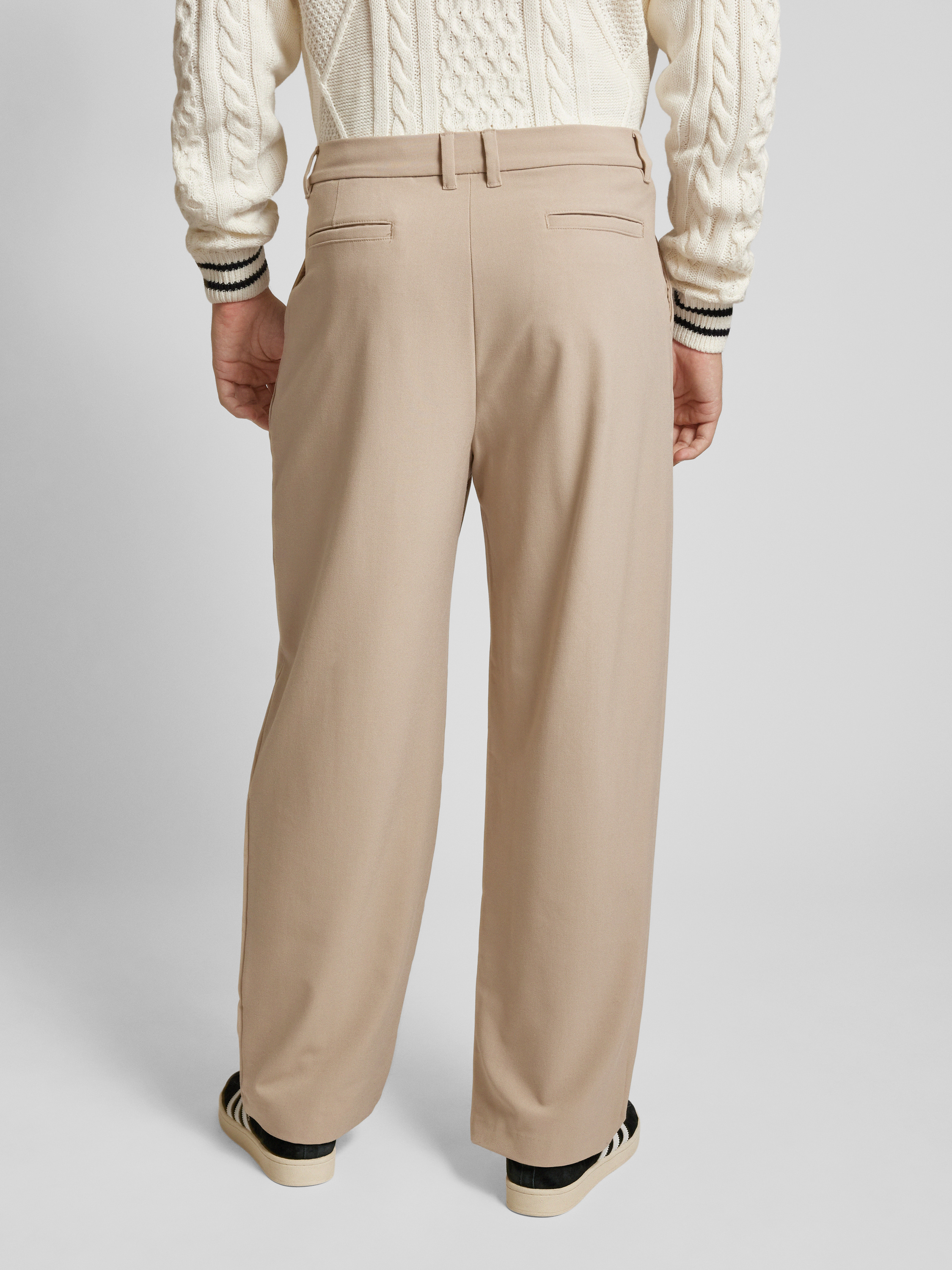 Street One Hose Bonny – Loose Fit, Mid Waist, Aus Weicher Viskose, Mit Gerafftem Bund