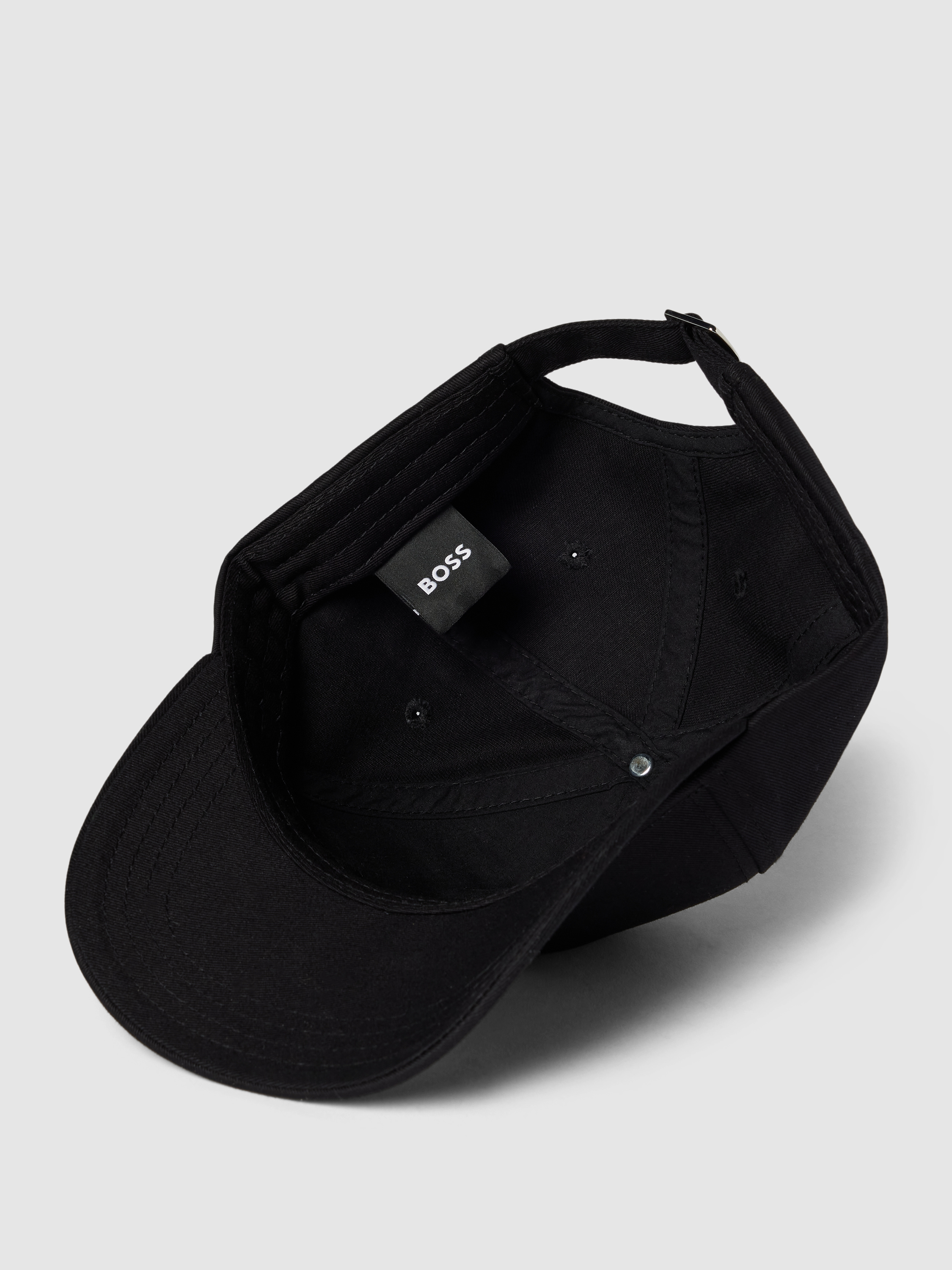 BOSS Cap mit Label-Patch Modell 'Seth' (black) online kaufen