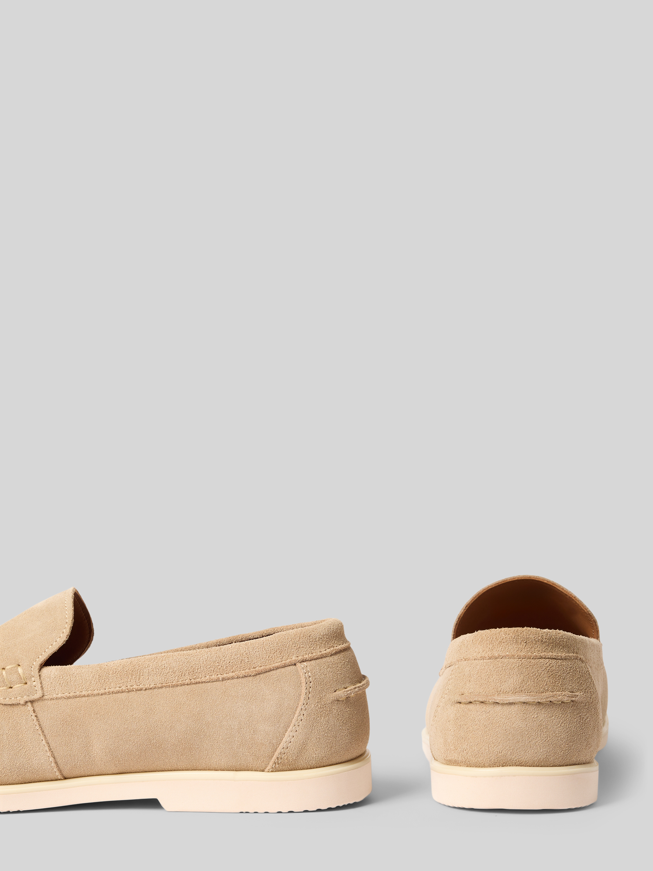SELECTED HOMME Loafers van echt leer model 'OWEN' in zand online kopen