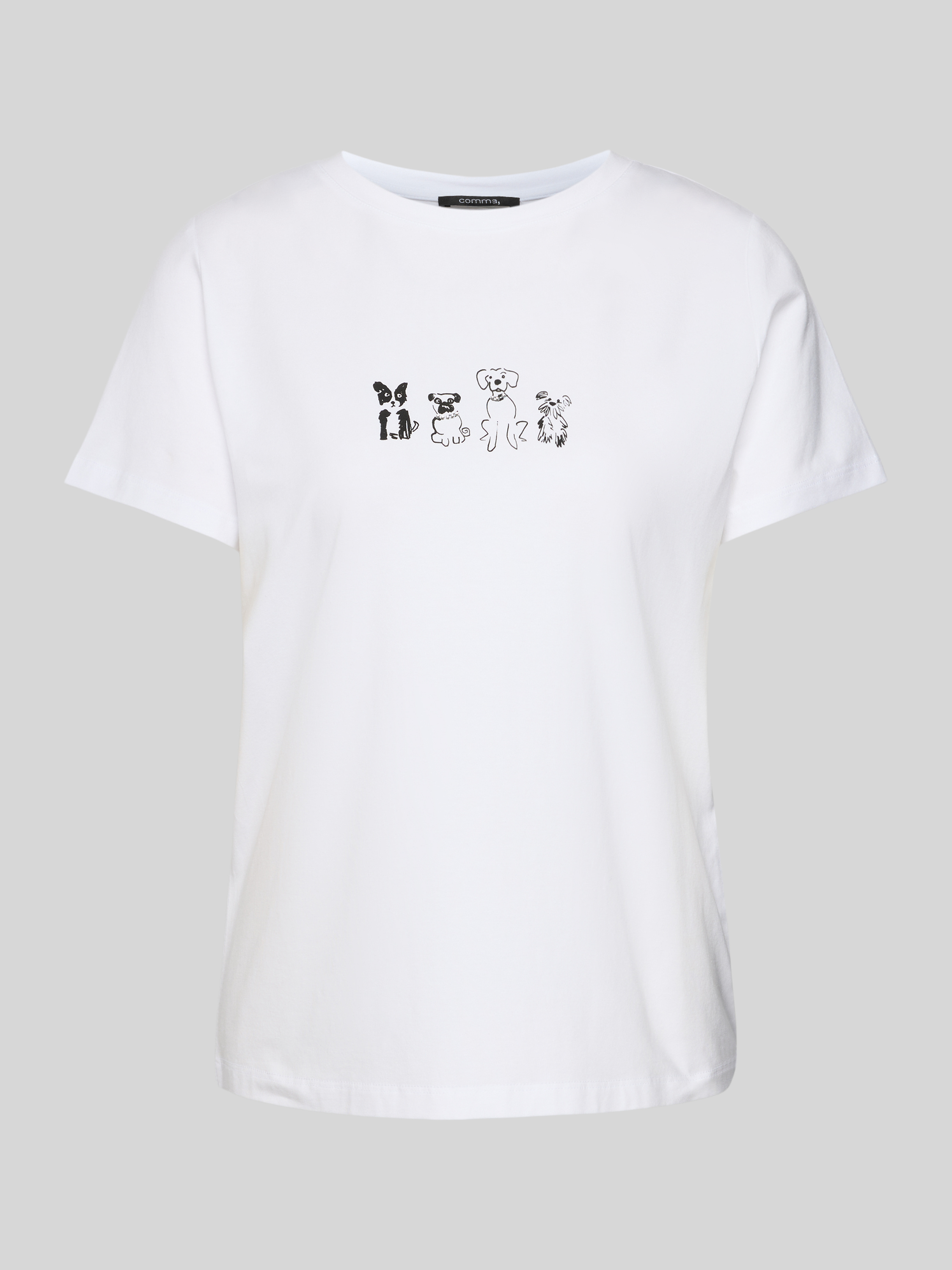 Comma T-Shirt Donna - Stile Semplice E Comfort