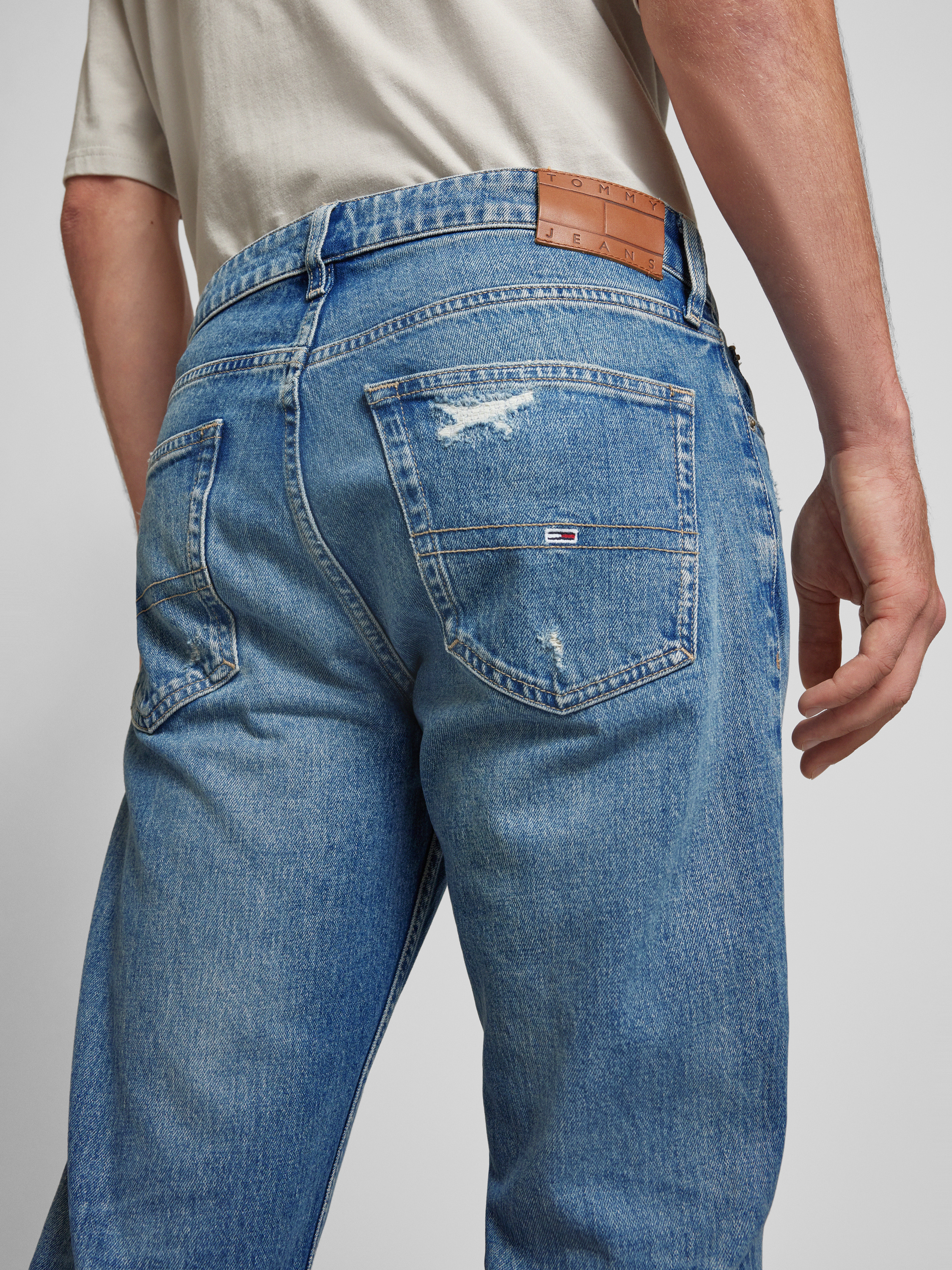 APREL Jeans Men's Tapered Fit - Men's Str Produktbild-Vorschau 3