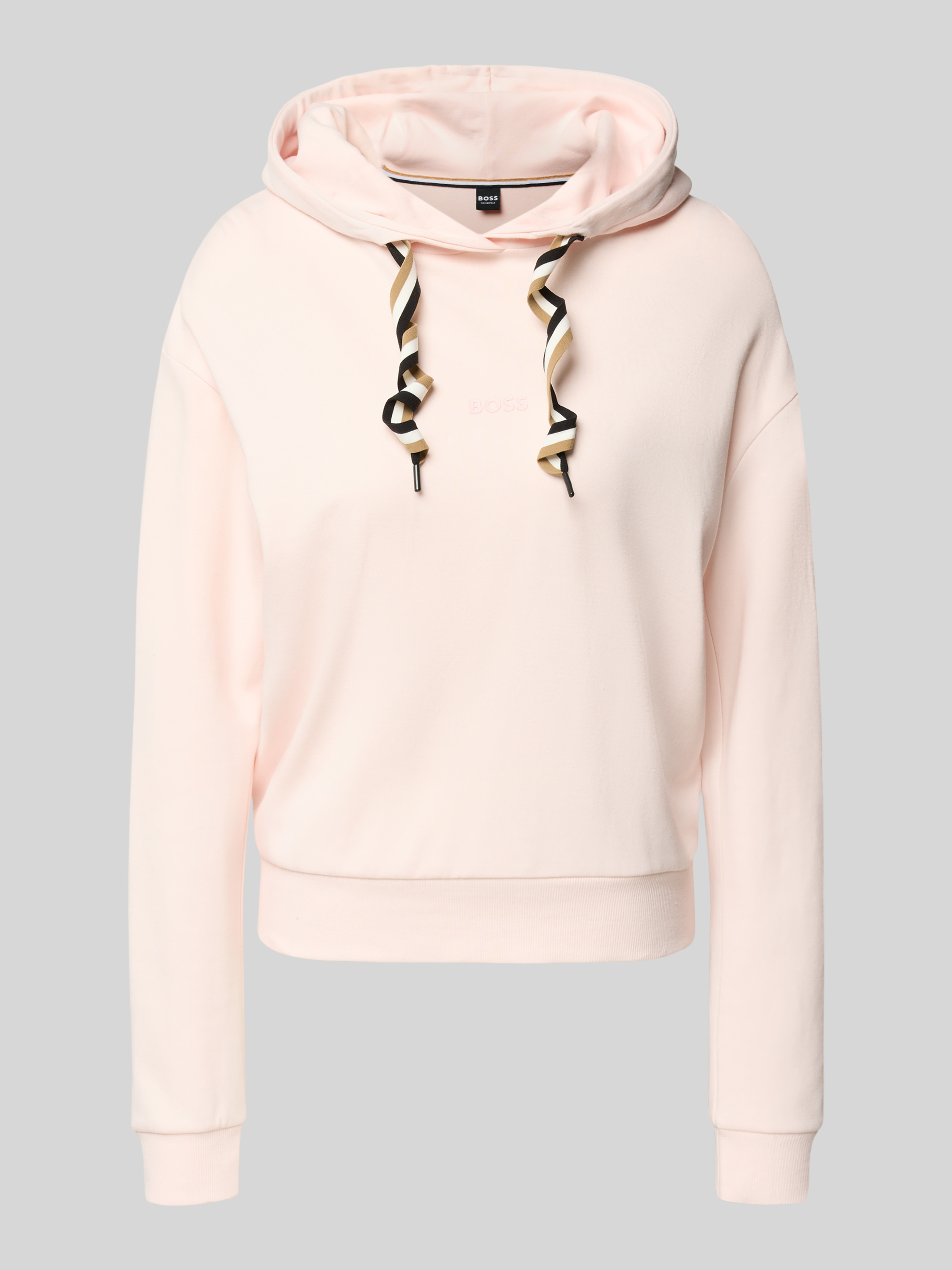 Kup online BOSS Bluza z kapturem o kroju regular fit z detalem z logo ...