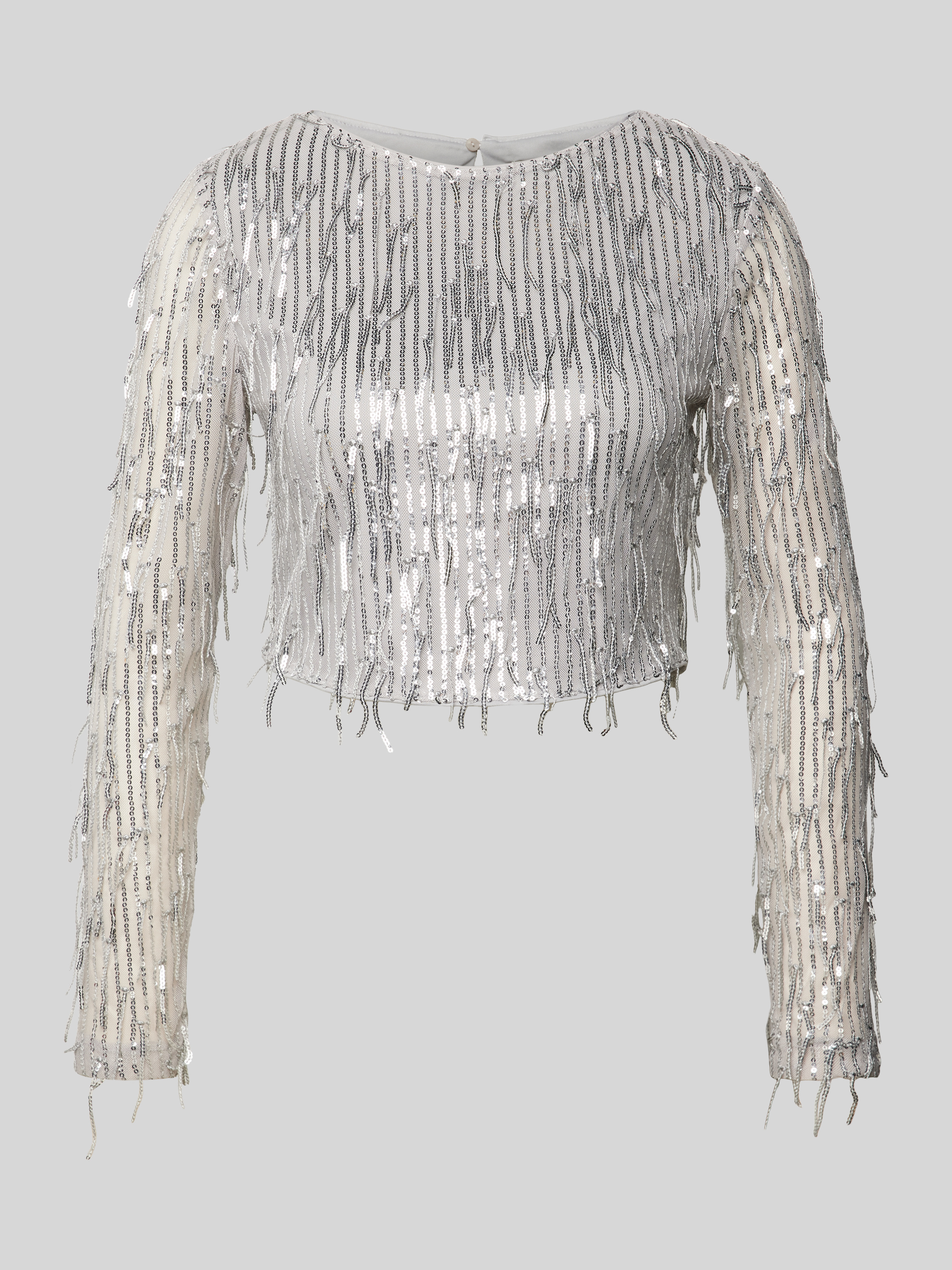 COSYDAYS Crop-Top Mit Pailletten & Quasten – Glitzernder BH Für Party & Strand