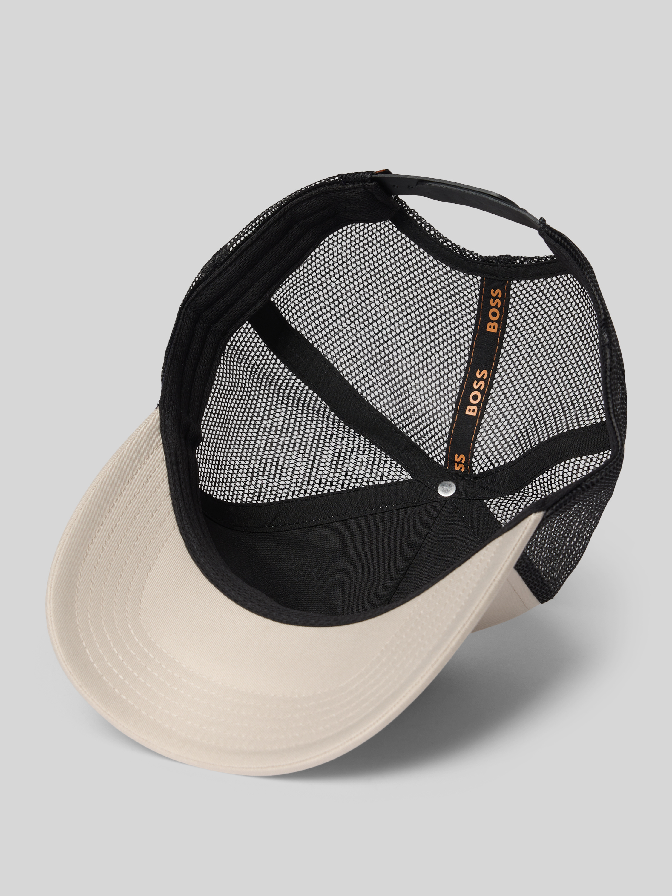 BOSS - Casquette Trucker Elliot 50561205 Noir Doré
