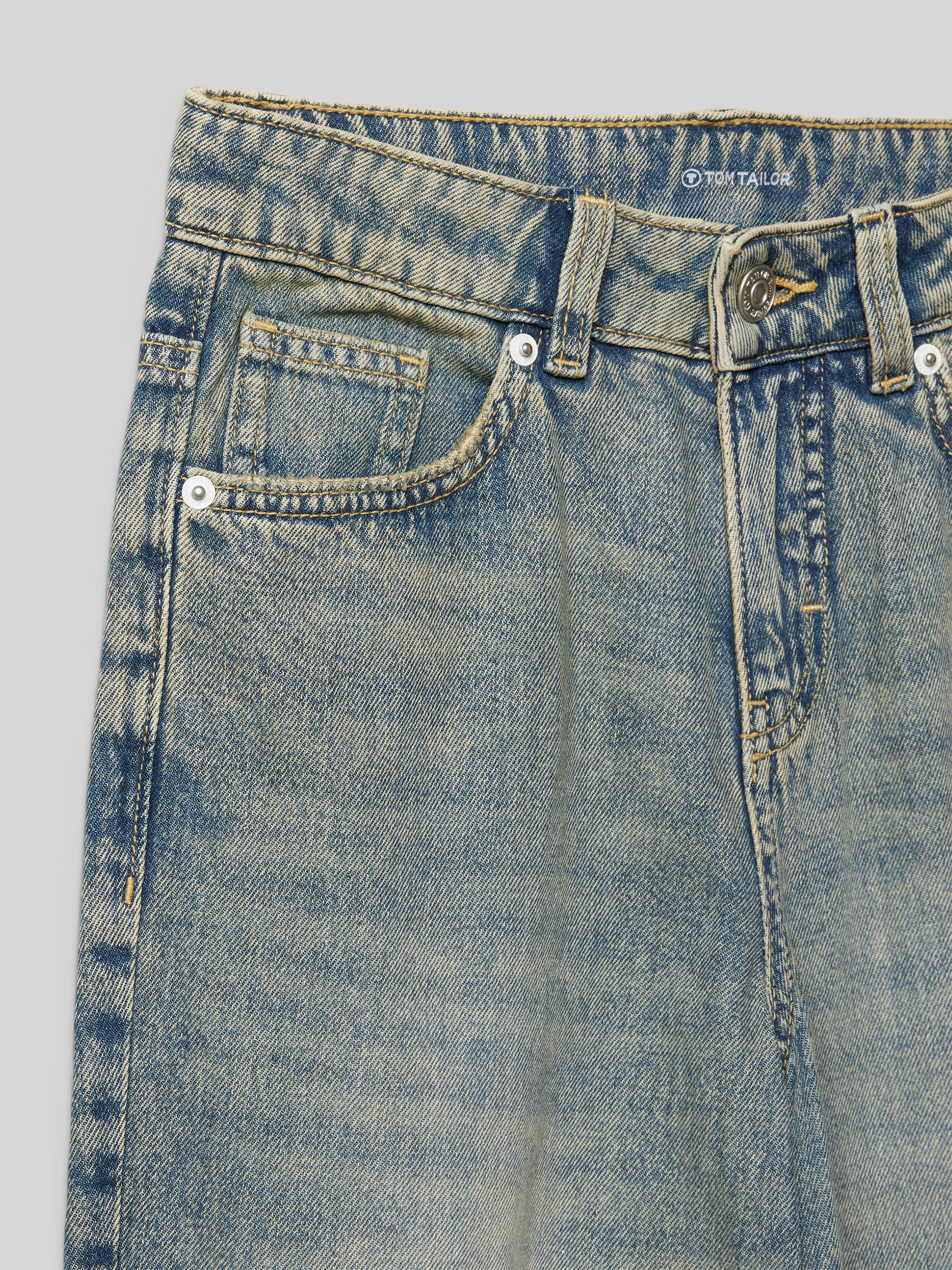 TOM TAILOR Jungen Super Baggy Jeans - Weite Baggyhose Mit Gummibund