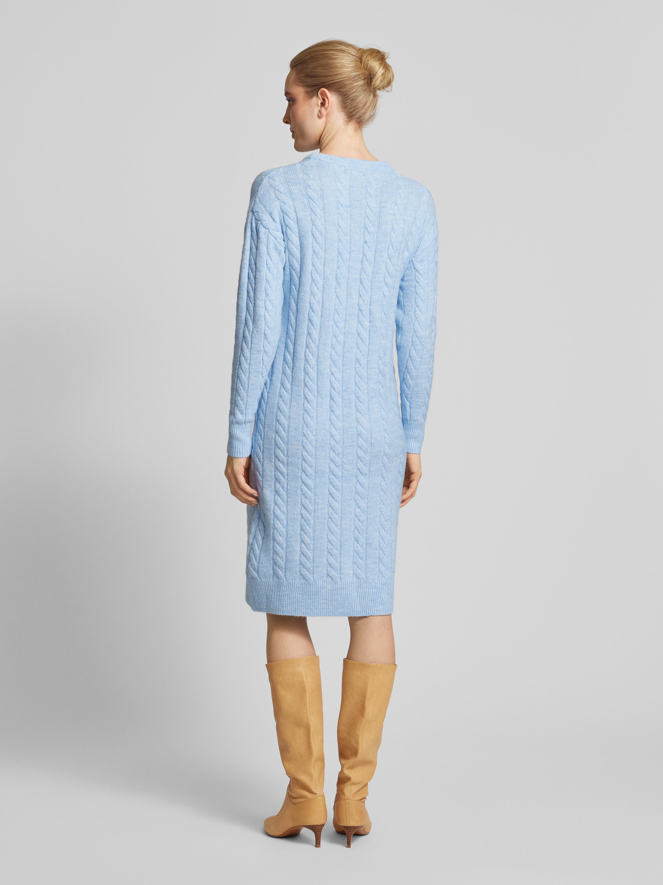 ZYHT 73485 Anpassbares Maxi kleid mit gelbem Vierkant hals und Rüschen mit hohem