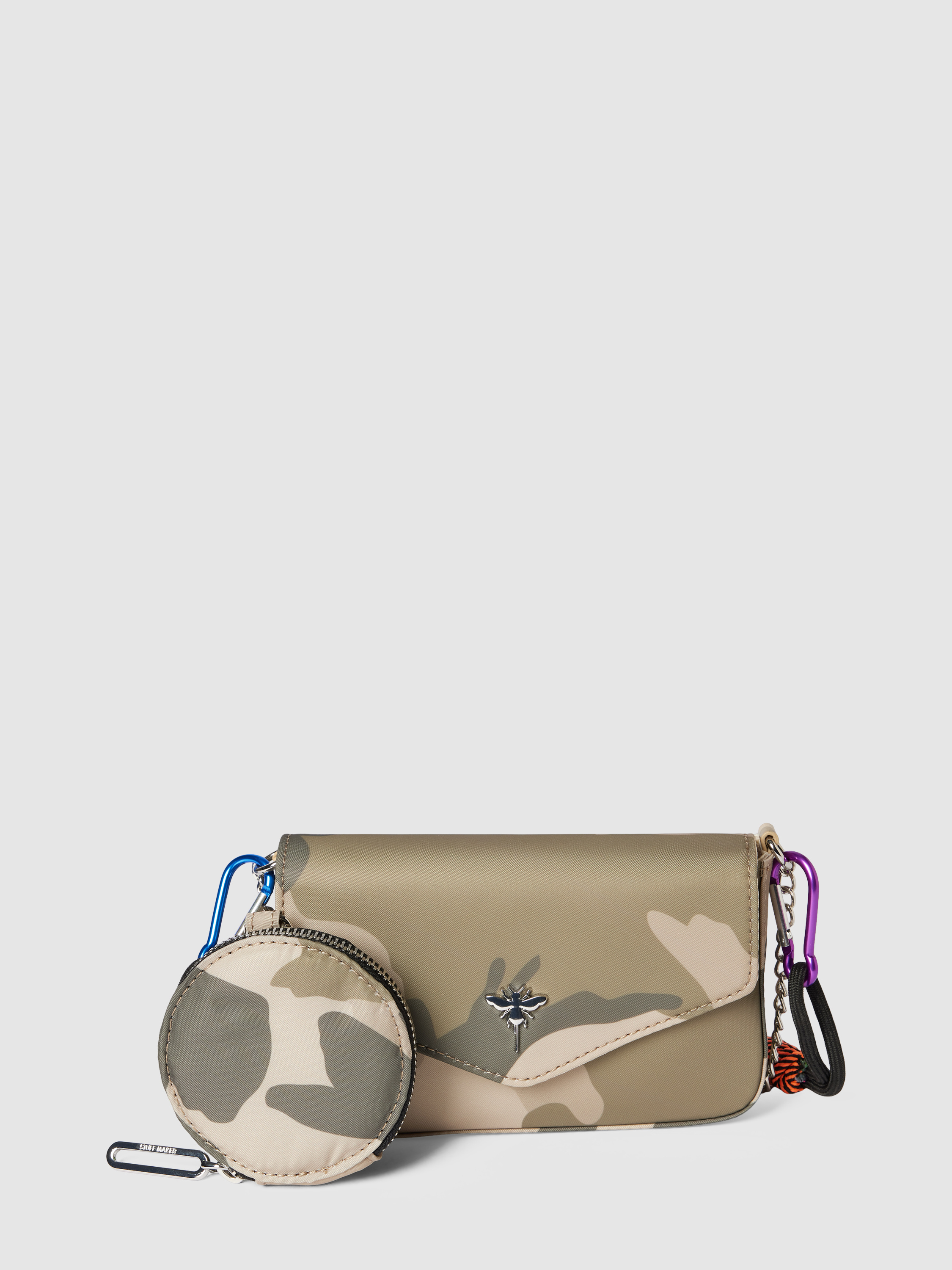 Domoko Stifteetui Aus PU-Leder – Camouflage-Tarnmuster, Reißverschluss, Für Schule, Reisen & Make-up