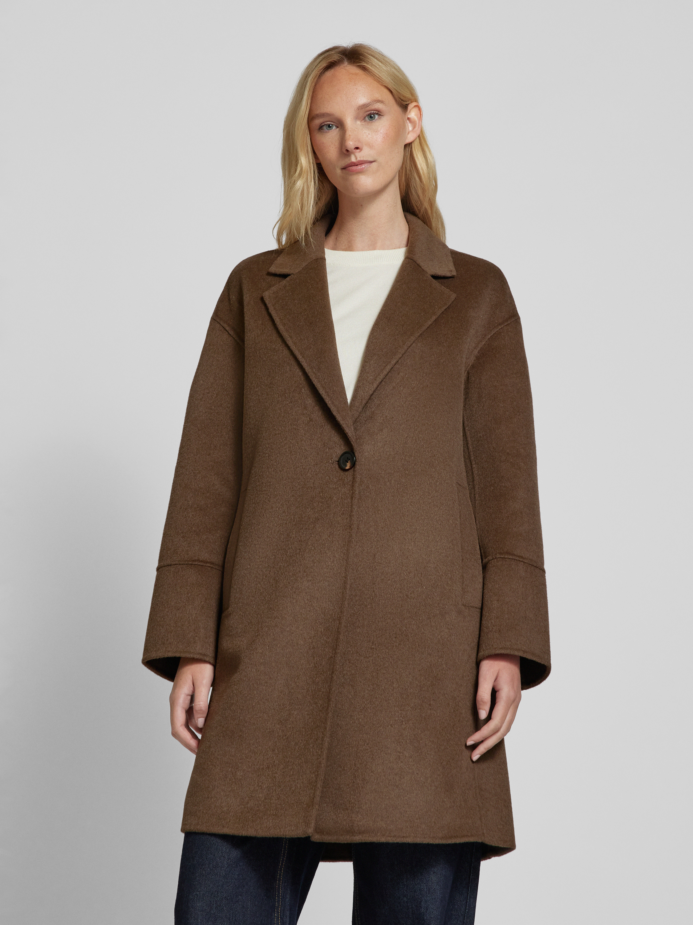 Opus Wintermantel Mantel Halline Opus Mantel Braun OPUS Mantel Mit