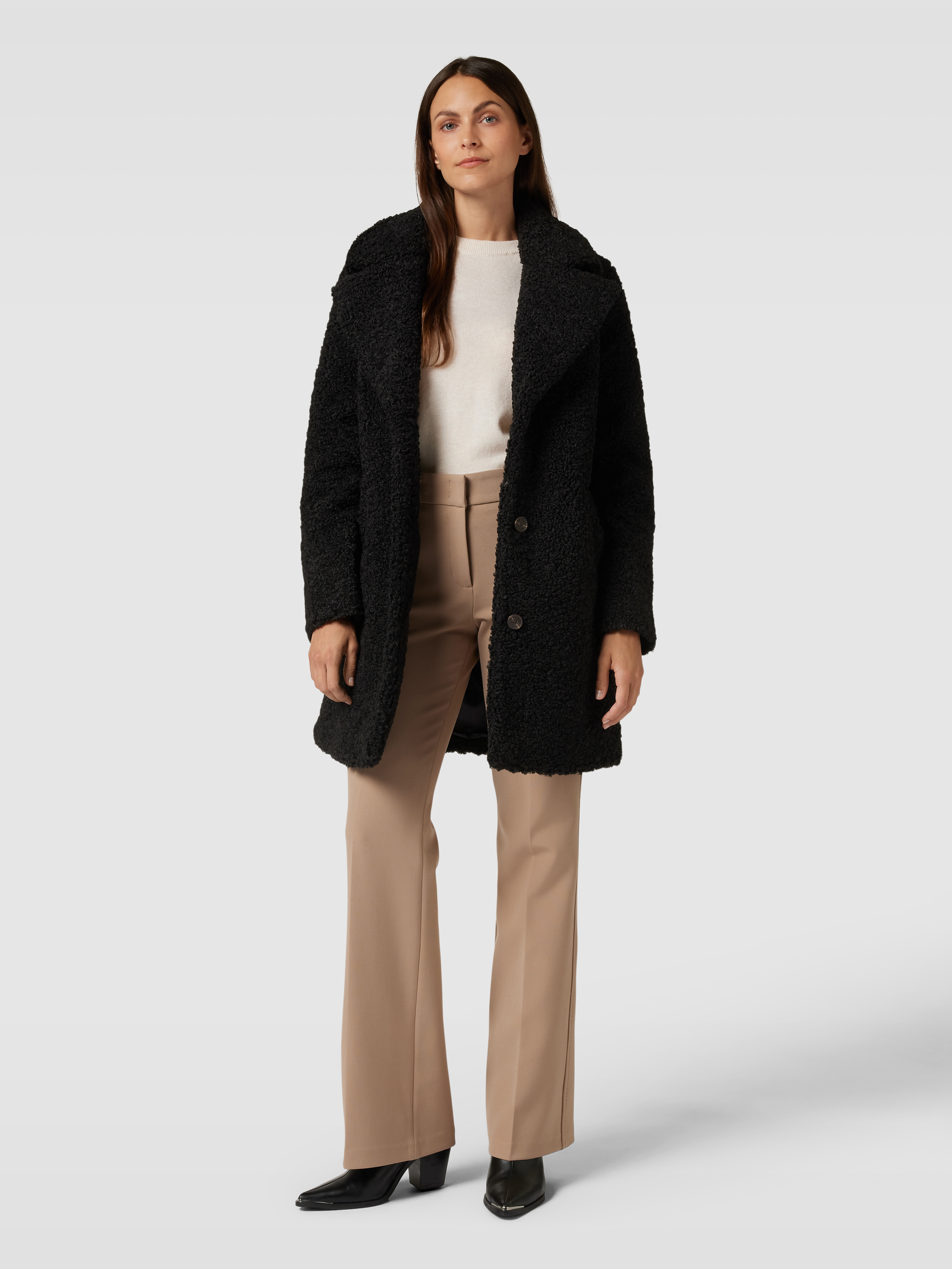 Mantel Vero Moda Wolljacke Vero Moda Mantel Aus Teddyfell Modell