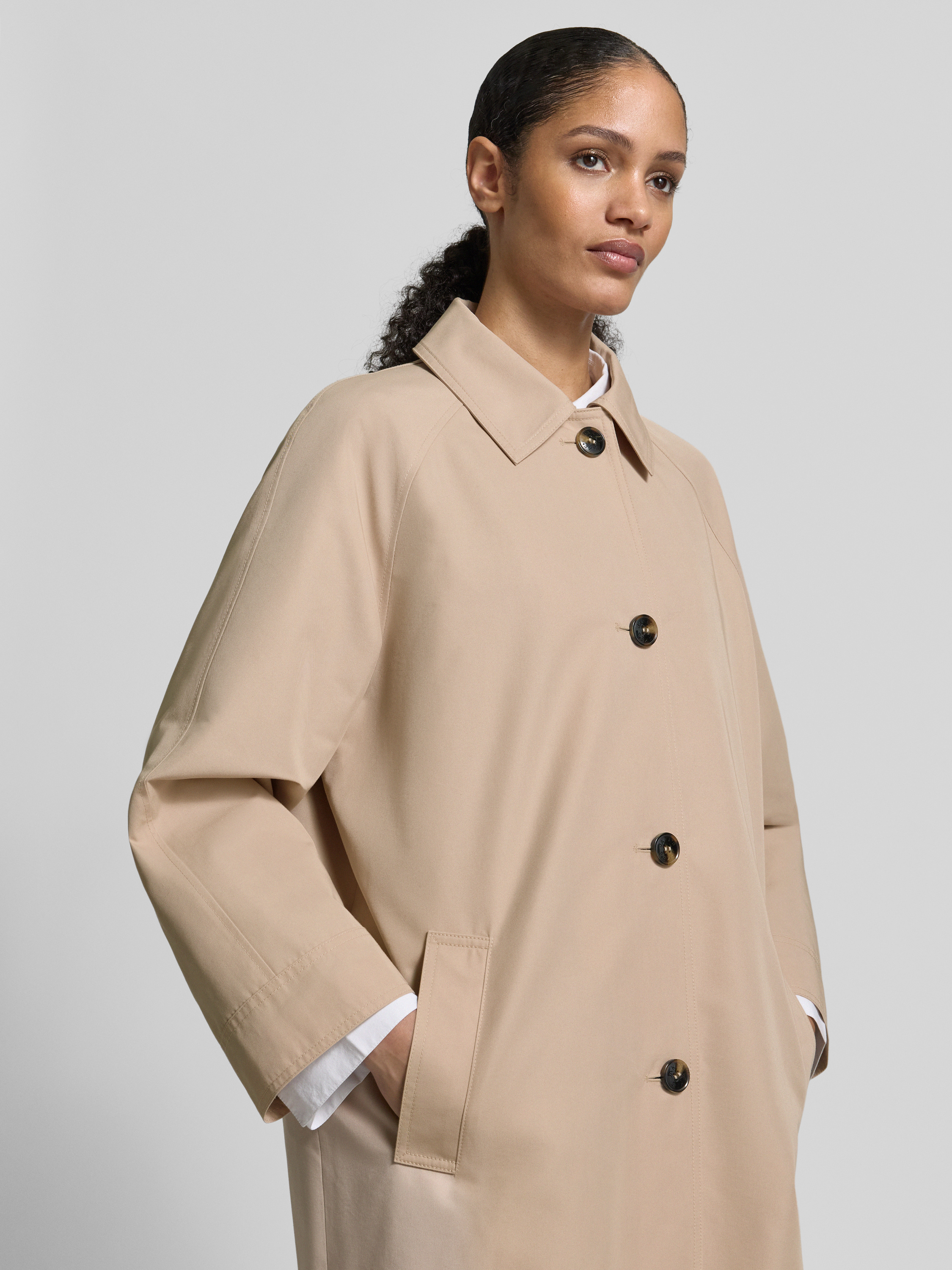 Schne Woll Trenchcoat Damen Ebenbild